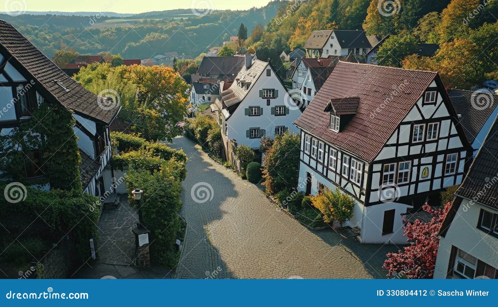 classic germany: iconic photography snapshot. generative ai