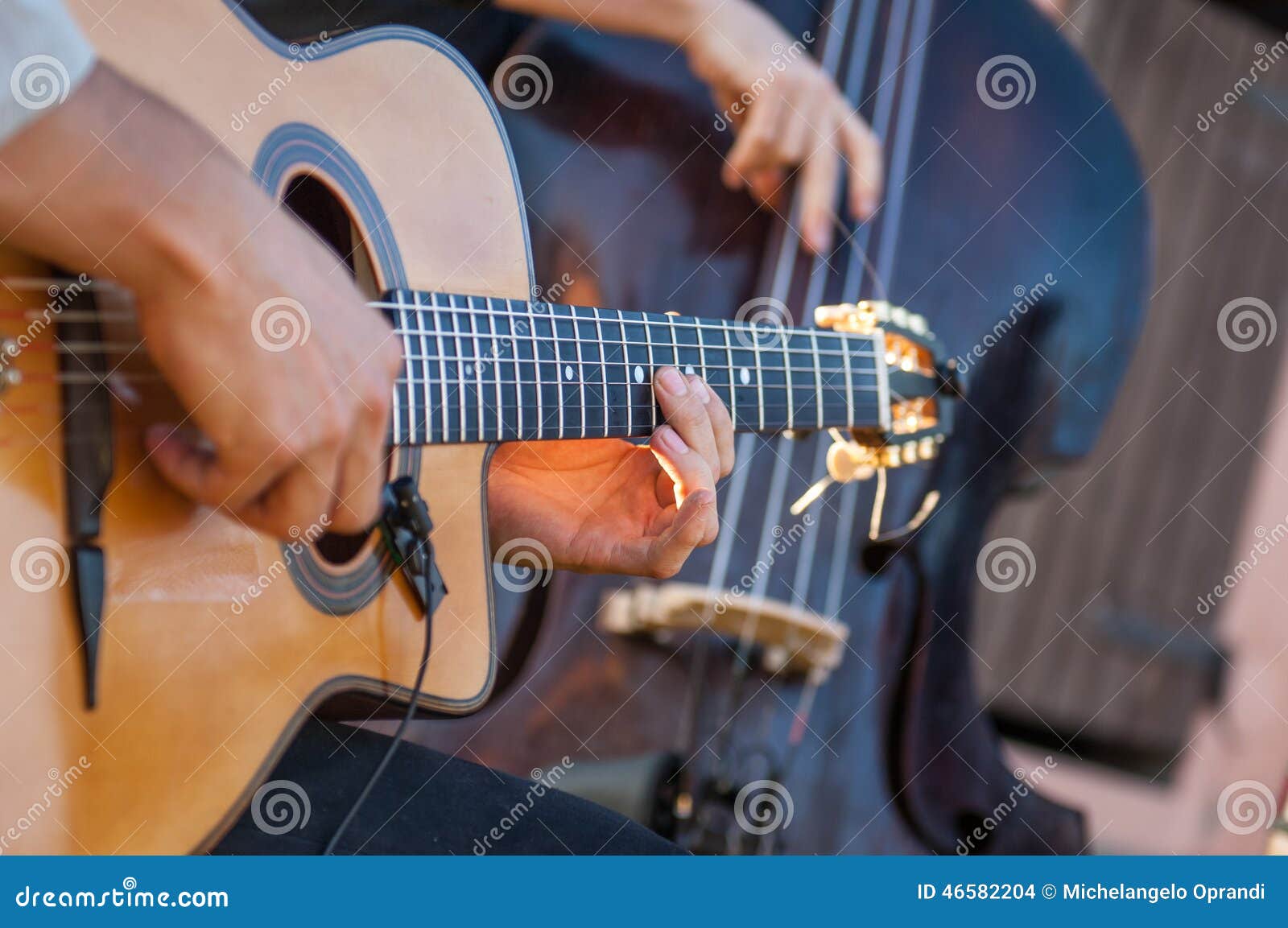 Classic guitar stock photo. Image of asphalt, classic 46582204