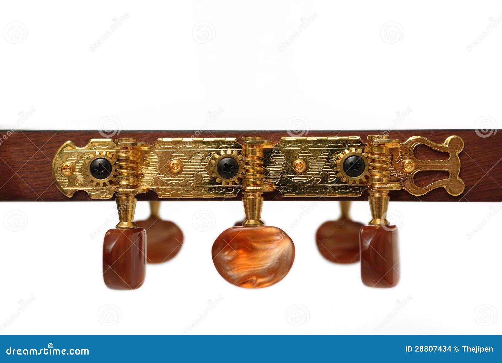 Classic Guitar Tuner stock photo. Image of closeup, close 28807434