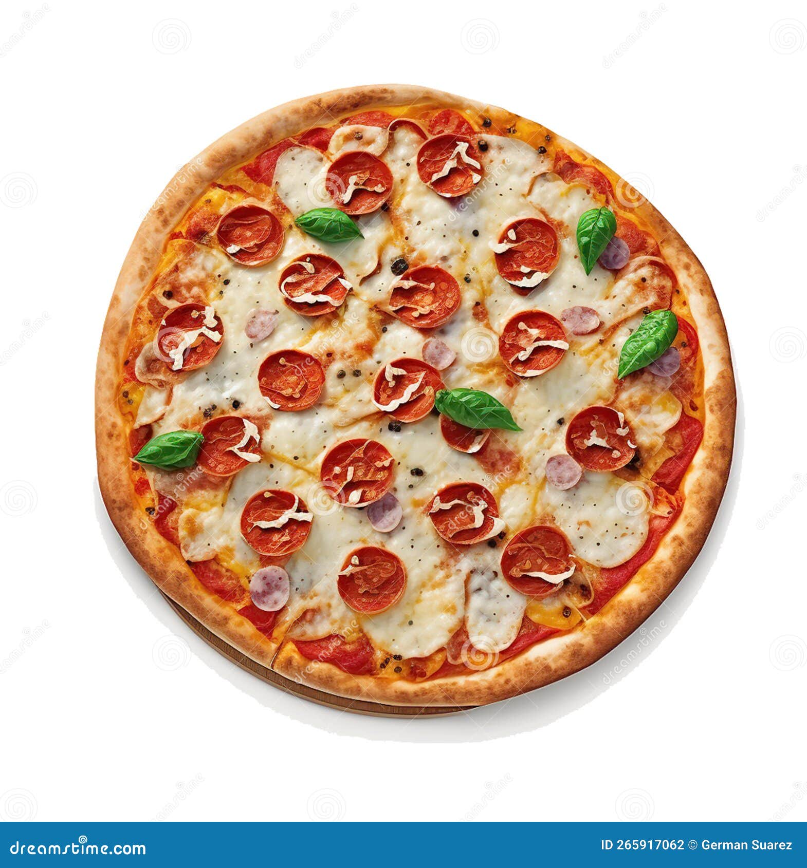 classic italian pizza pepperoni with mozzarella cheese and top view zenital plan top view