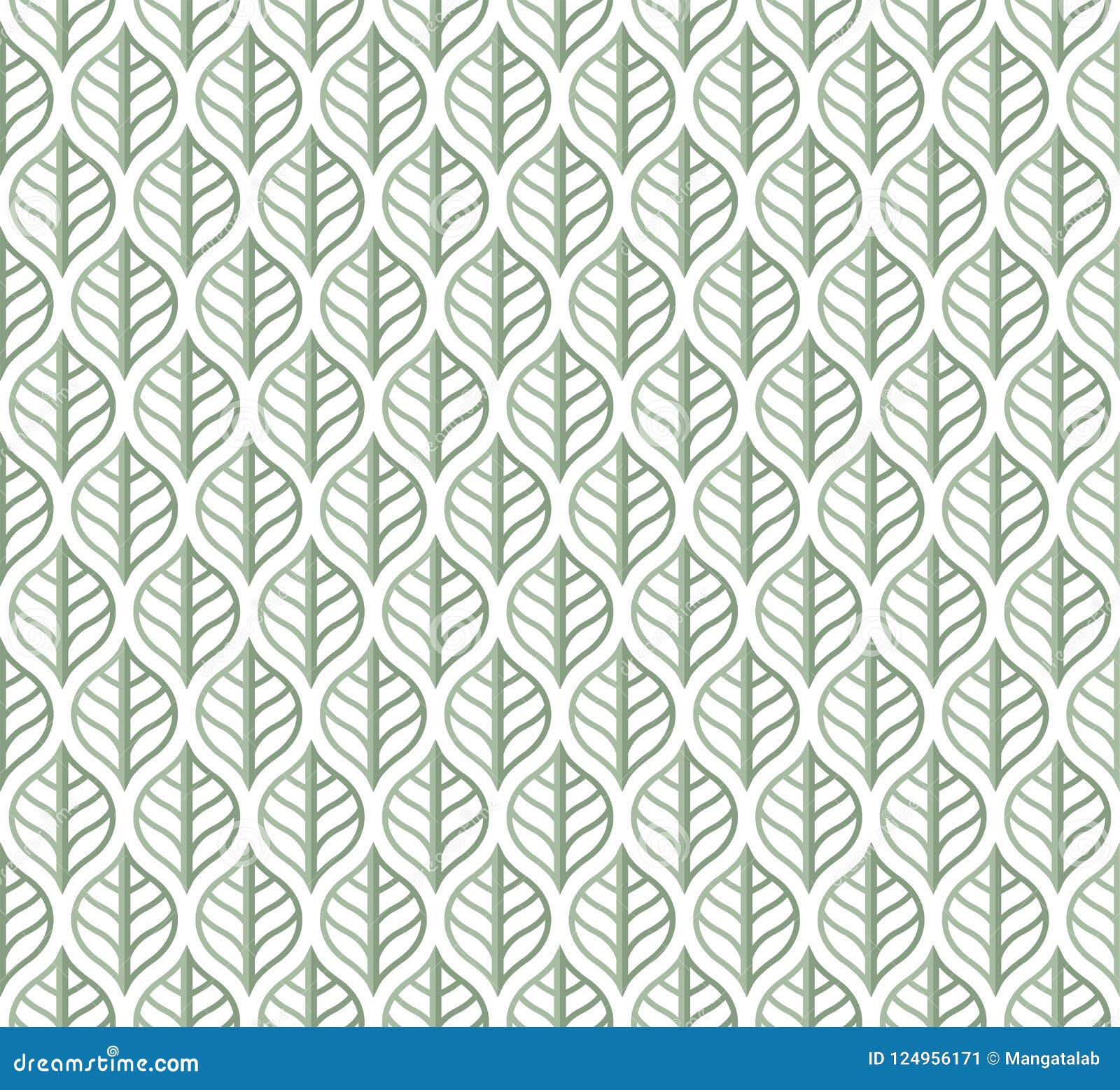 geometric leaf drawing