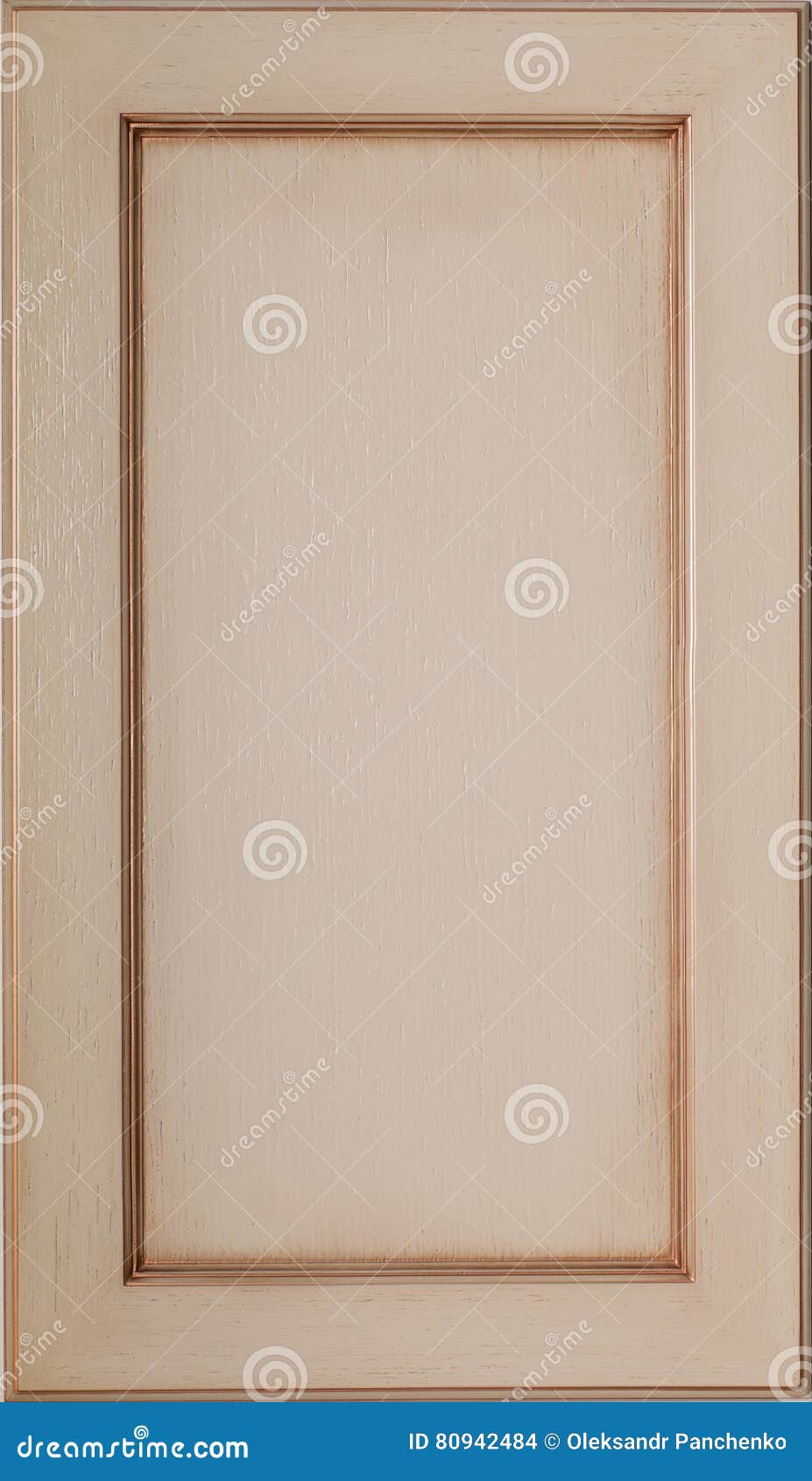 Classic Light Brown Kitchen Door Stock Photo Image of house