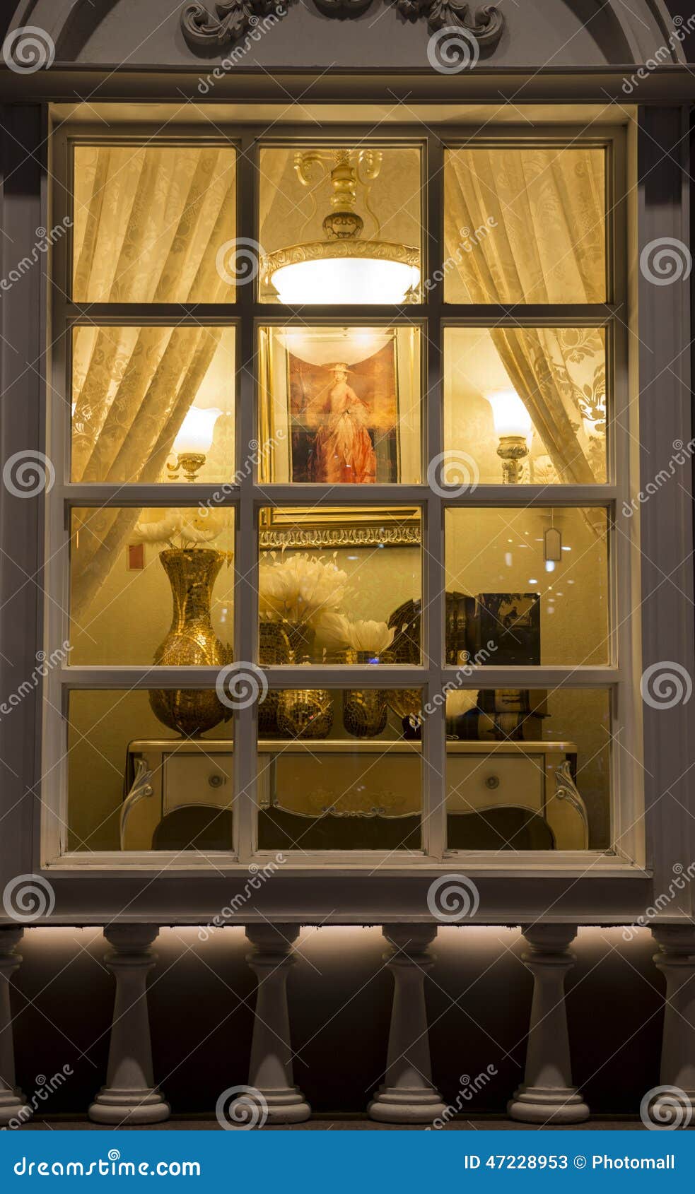 Classic Lighting In A Lighting Shop Window At Night home Classic Lighting In A Lighting Shop Window At Night home
