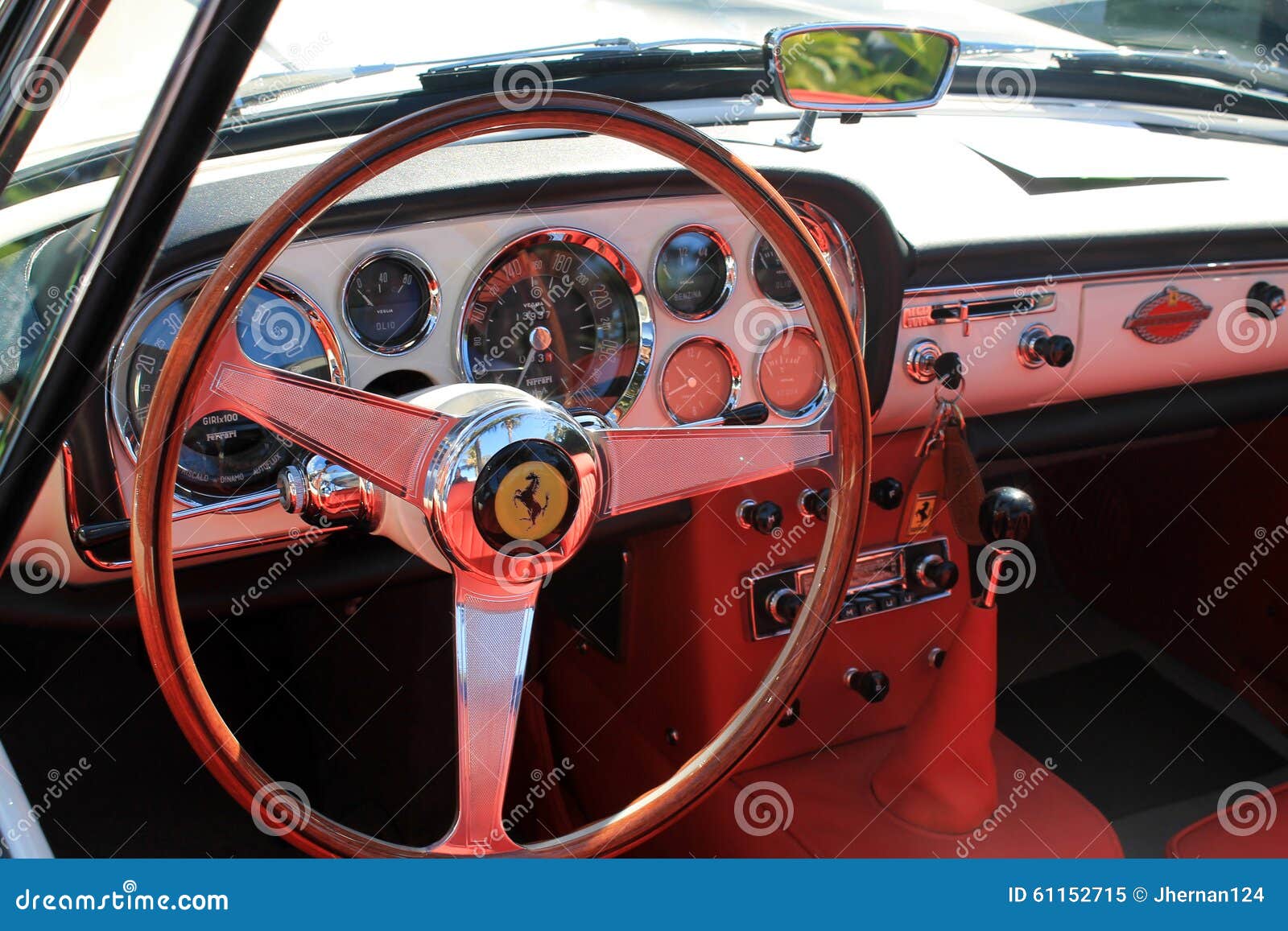 Classic Luxury Ferrari Interior Editorial Image Image Of