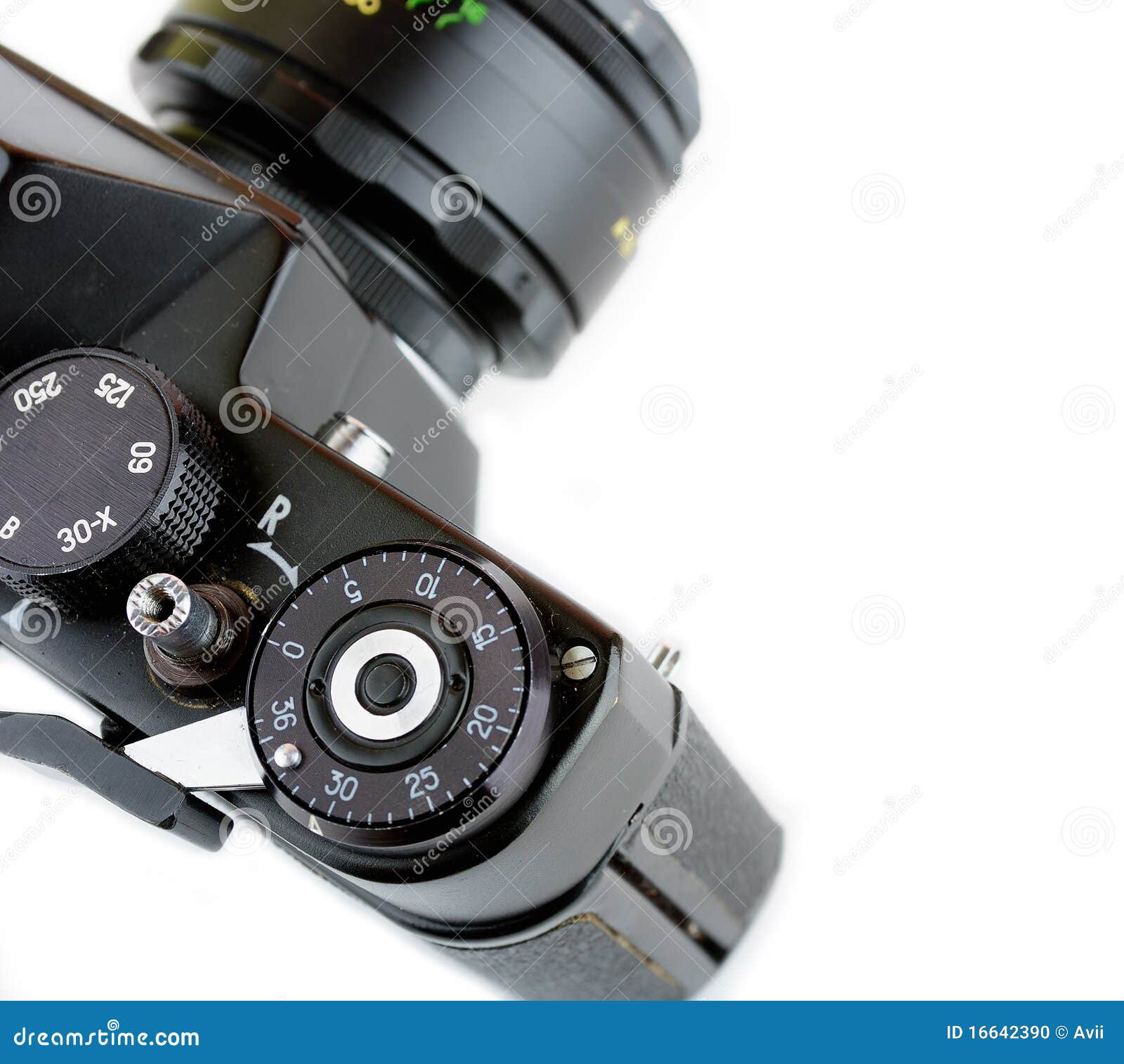 A Classic Manual SLR Film Camera Stock Photo Image of metal, aperture