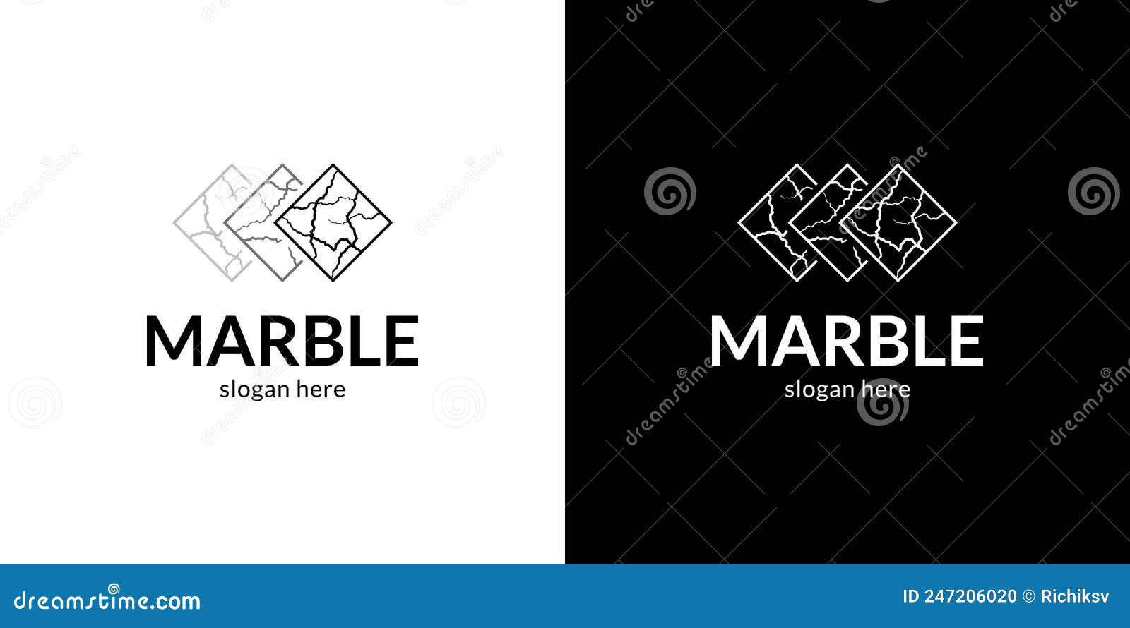 Classic marble logo stock illustration. Illustration of block 247206020