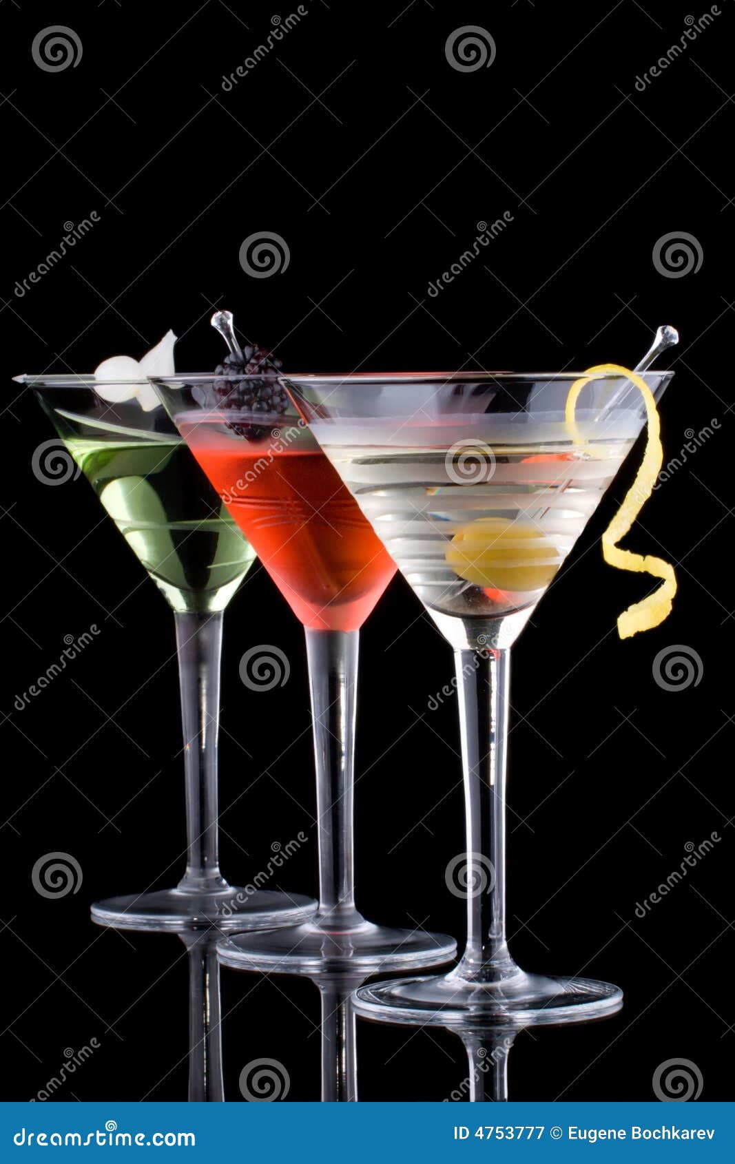 Classic Martini Most Popular Cocktails Series Stock Image Image of