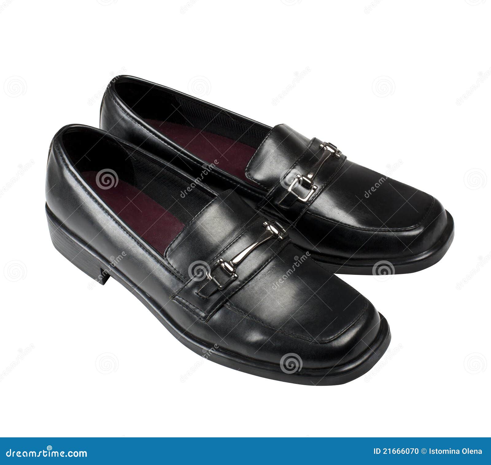 Classic men's black shoes stock photo. Image of classical 21666070