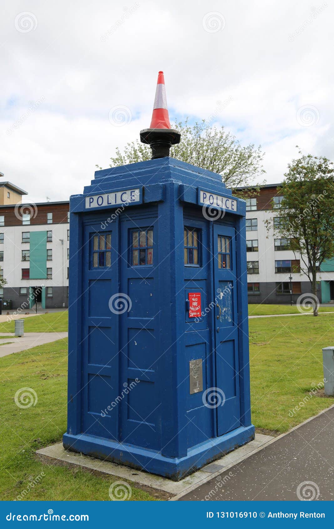 Classic Old British Police Box Editorial Image - Image of version ...