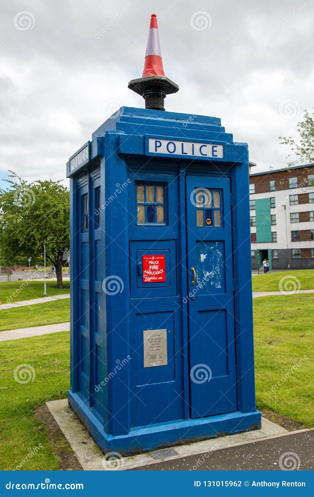 Classic Old British Police Box Editorial Photography - Image of british ...