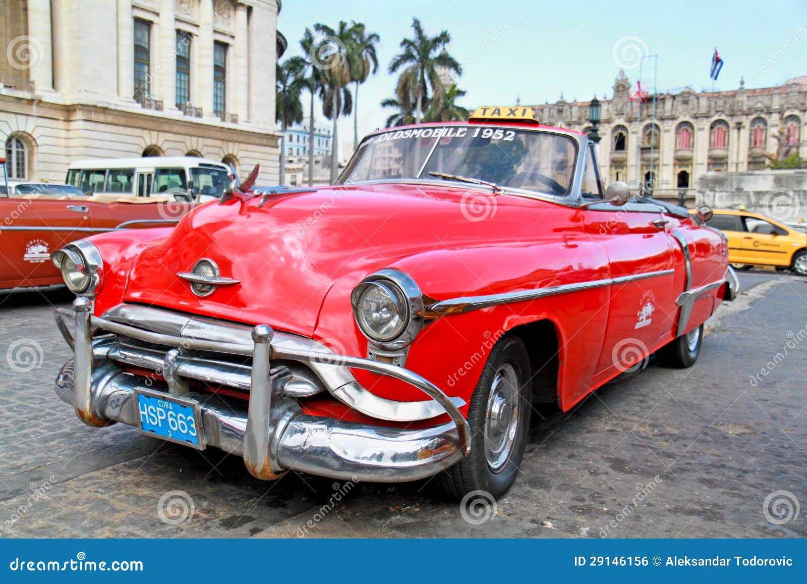 Classic Oldsmobile in Havana. Cuba, Editorial Photo Image of