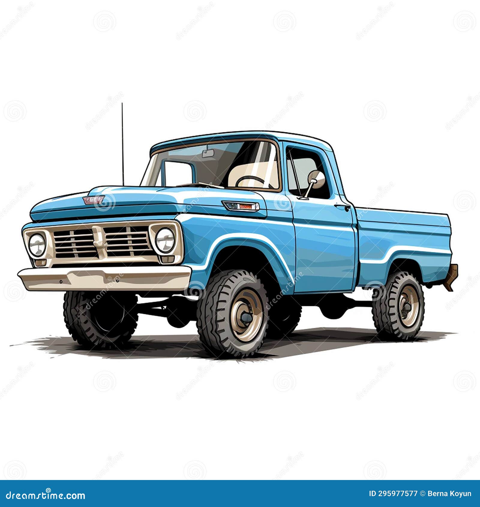 Classic Pickup Truck Timeless Elegance Stock Illustration Illustration of extreme, selling