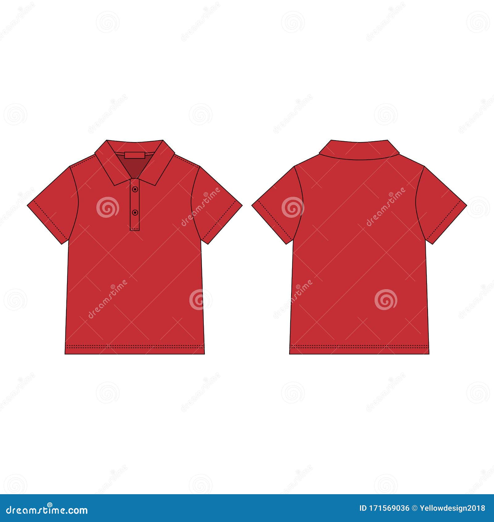 polo shirt color red