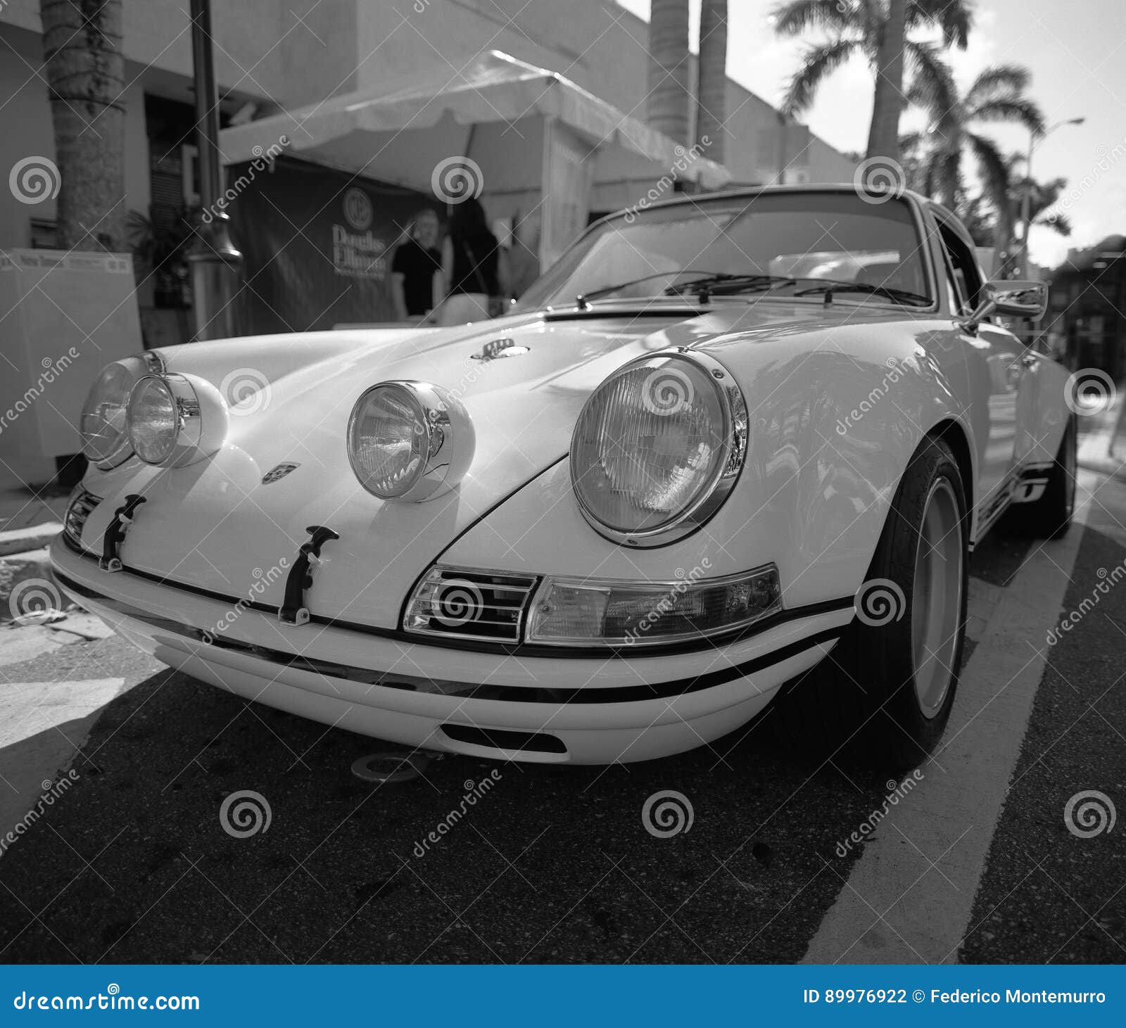 Classic Porsche 911 at a Car Show Editorial Photography Image of