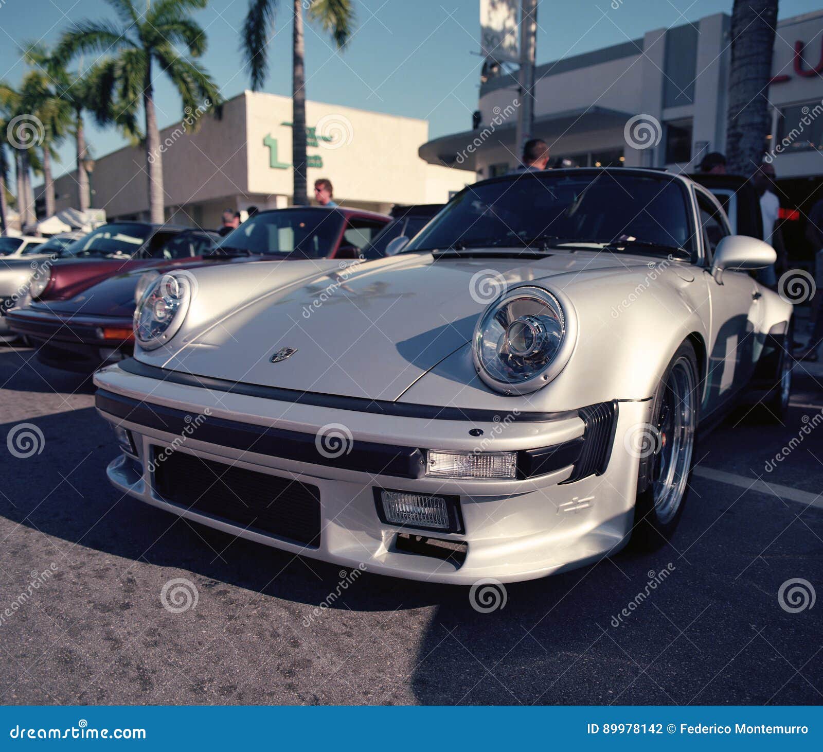 Classic Porsche 911 at a Car Show Editorial Photography Image of