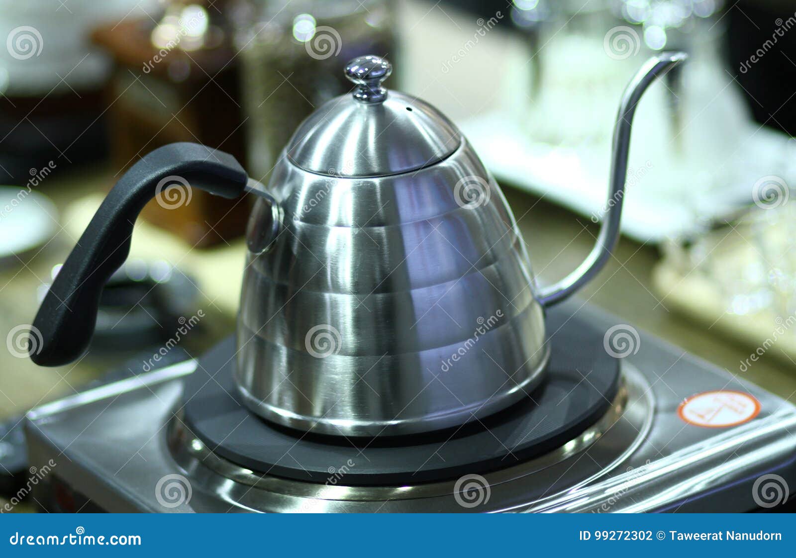 Classic pot coffee stock photo. Image of glass, disk 99272302