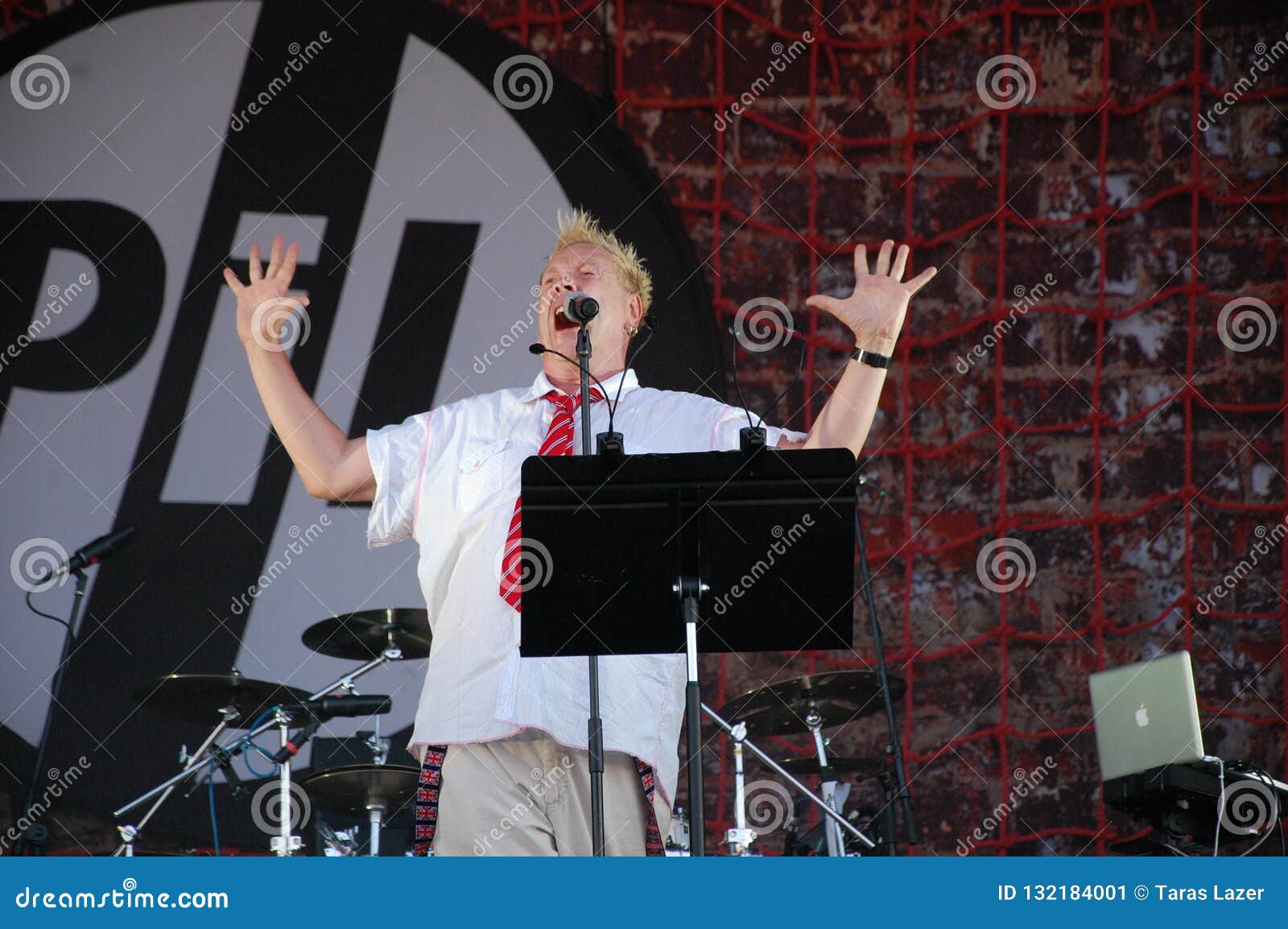 Trencin Slovakia July 9 11 Johnny Rotten Performing Live With Public Image Limited Pil Ex Sex Pistols At Pohoda Festival Editorial Photo Image Of Performer Punk