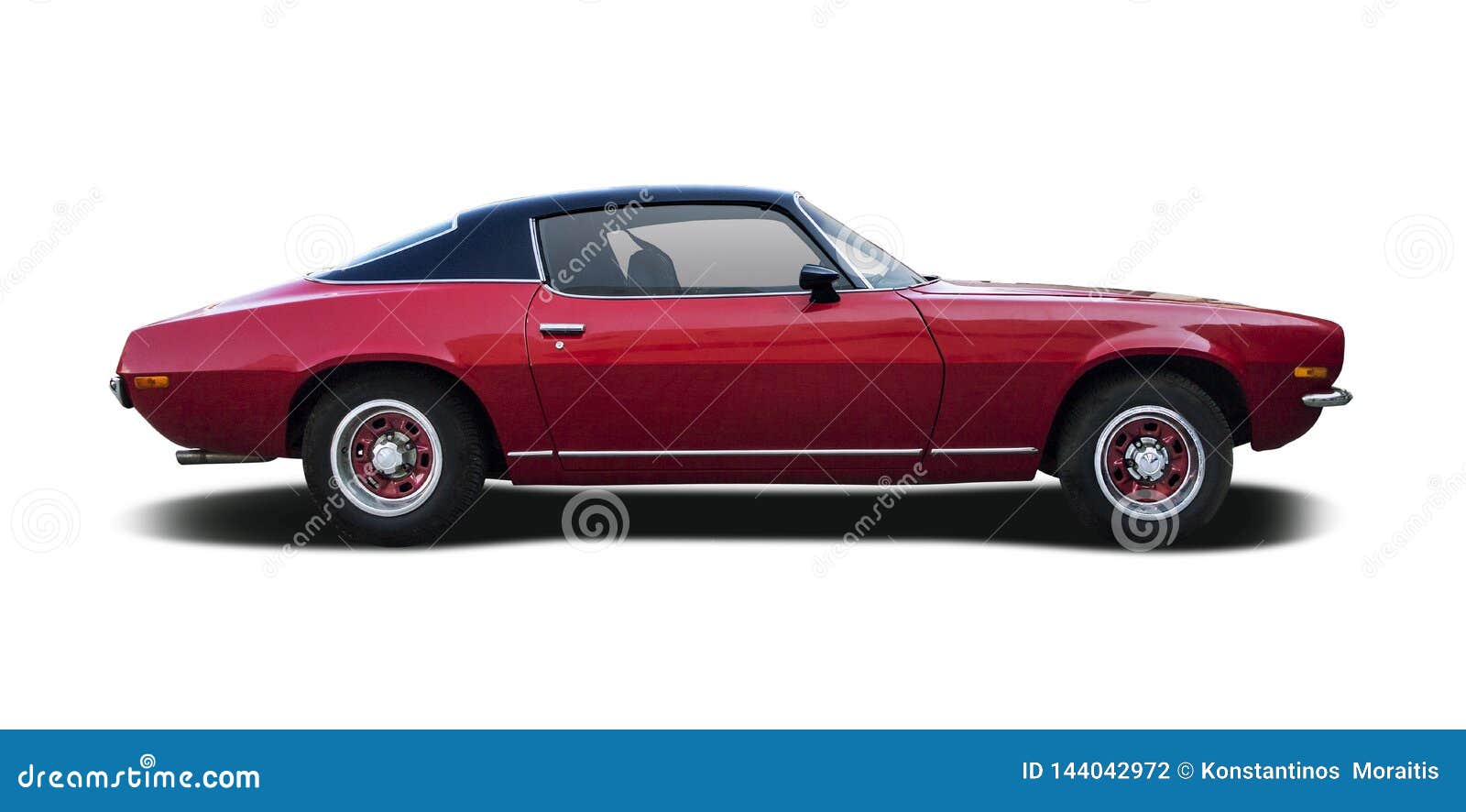 Classic Chevrolet Camaro on White Stock Photo - Image of camaro, classic:  144042972