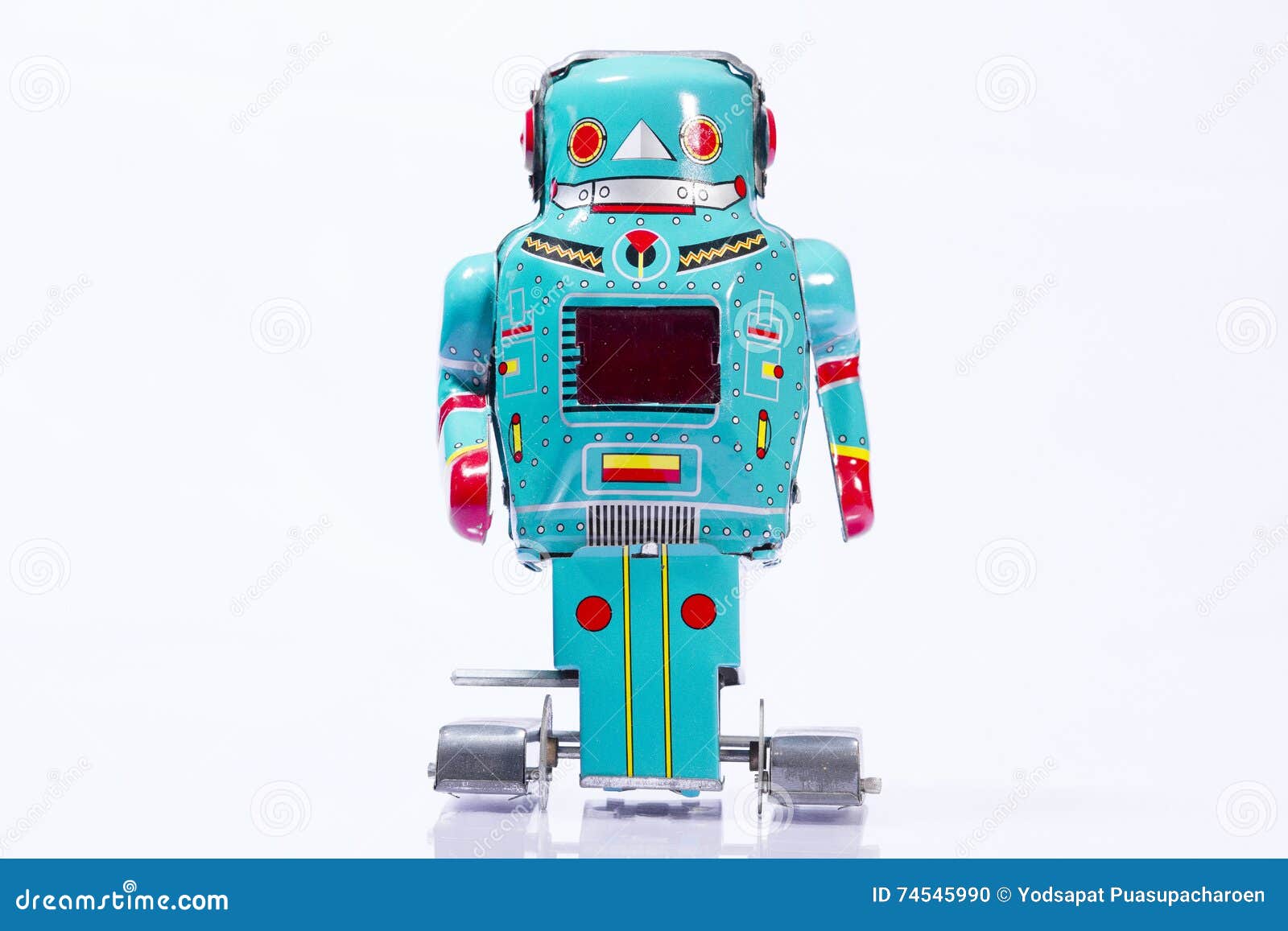 Classic robot toys stock photo. Image of robotic, style 74545990