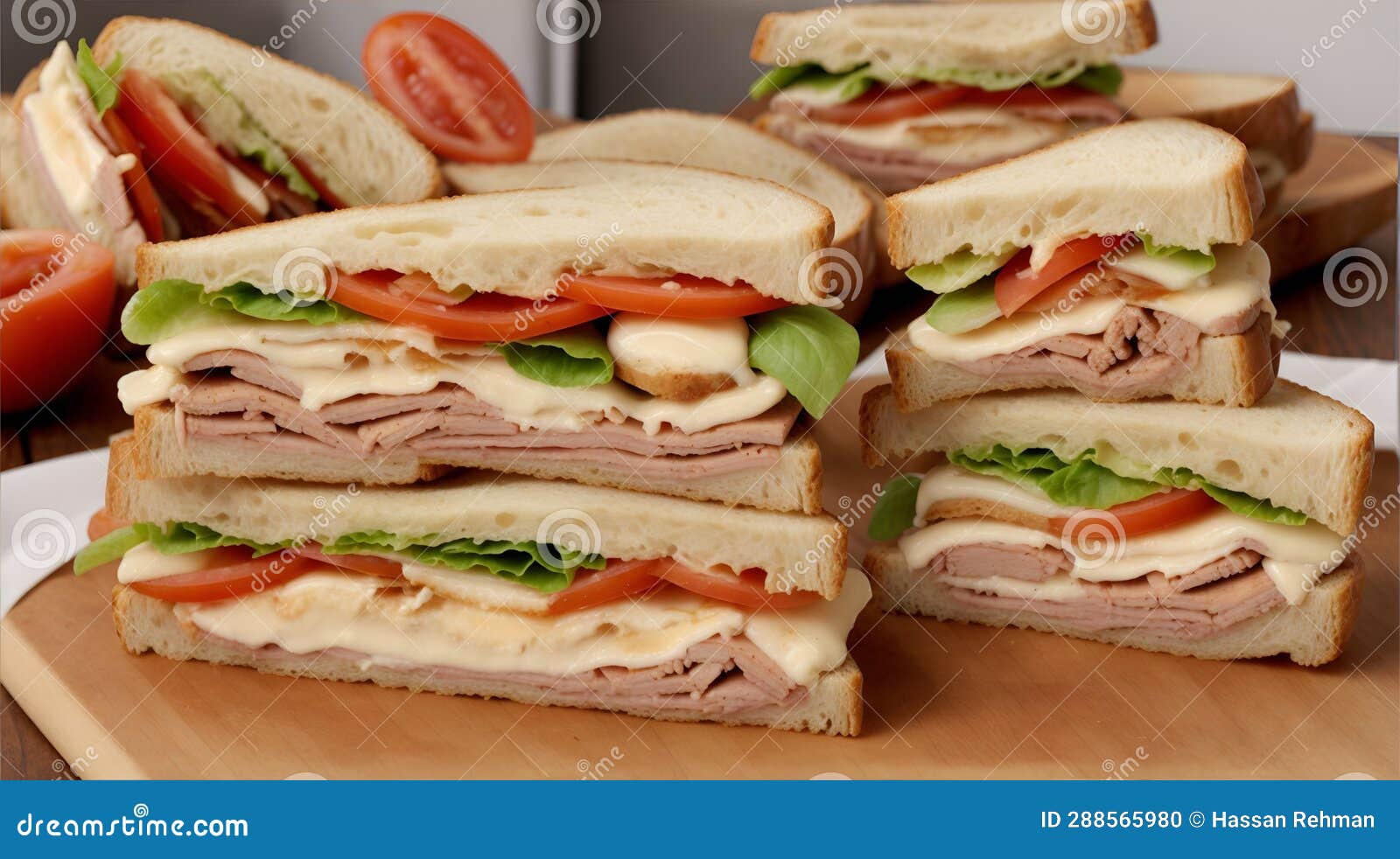 Classic Sandwich Ai Generated Stock Illustration Illustration Of Classic Sandwich Ai Generated Stock Illustration Illustration Of