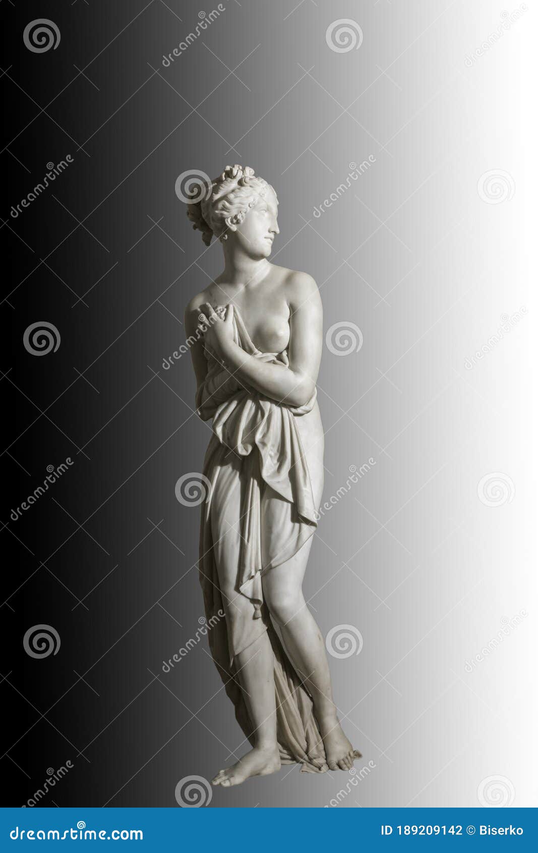 Classic Sculpture of Goddess Venus Stock Photo - Image of cult