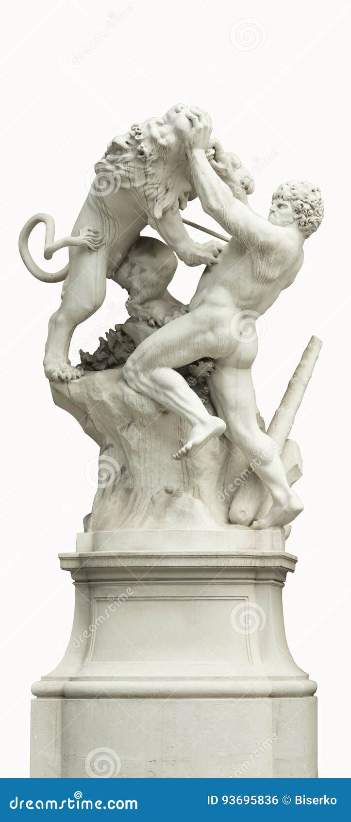 Classic sculpture stock photo. Image of greek, fight 93695836