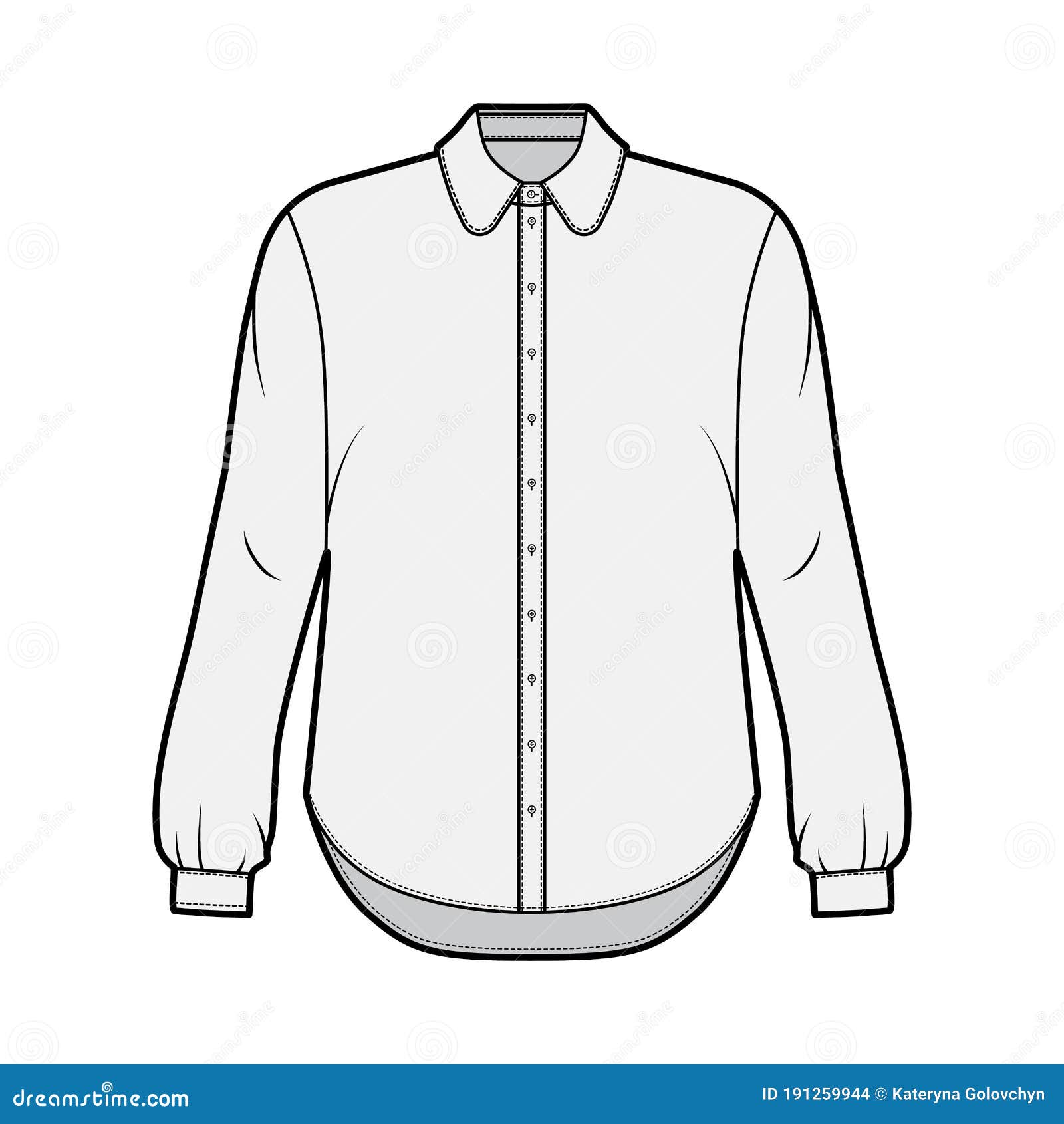 SportsX Men Long Sleeve Flat Collar Printing Buttoned Shirts 