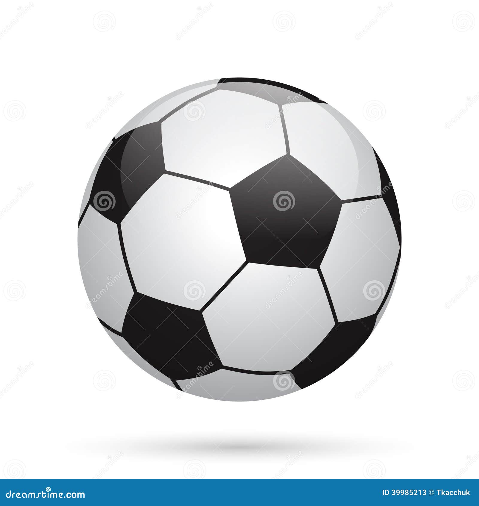  Classic  Soccer Ball  Football  Icon Stock Vector 