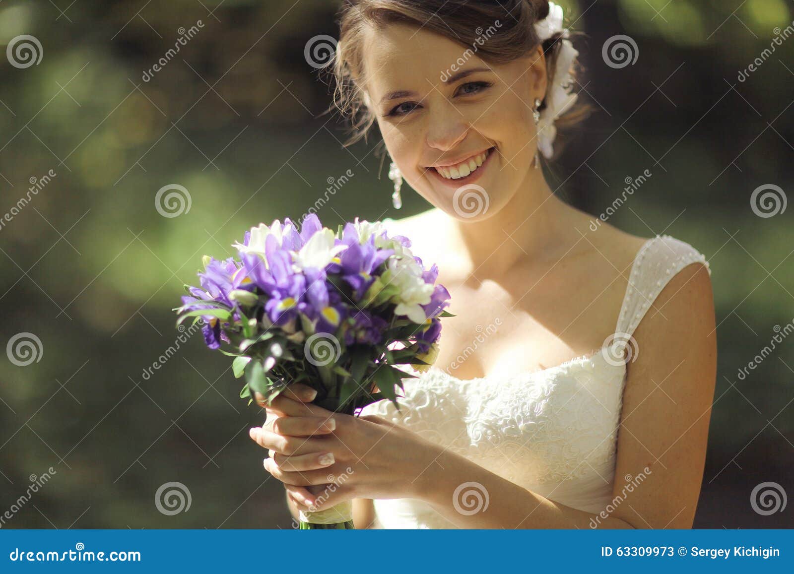 Classic Traditional Wedding Photo Stock Image - Image of outdoors ...