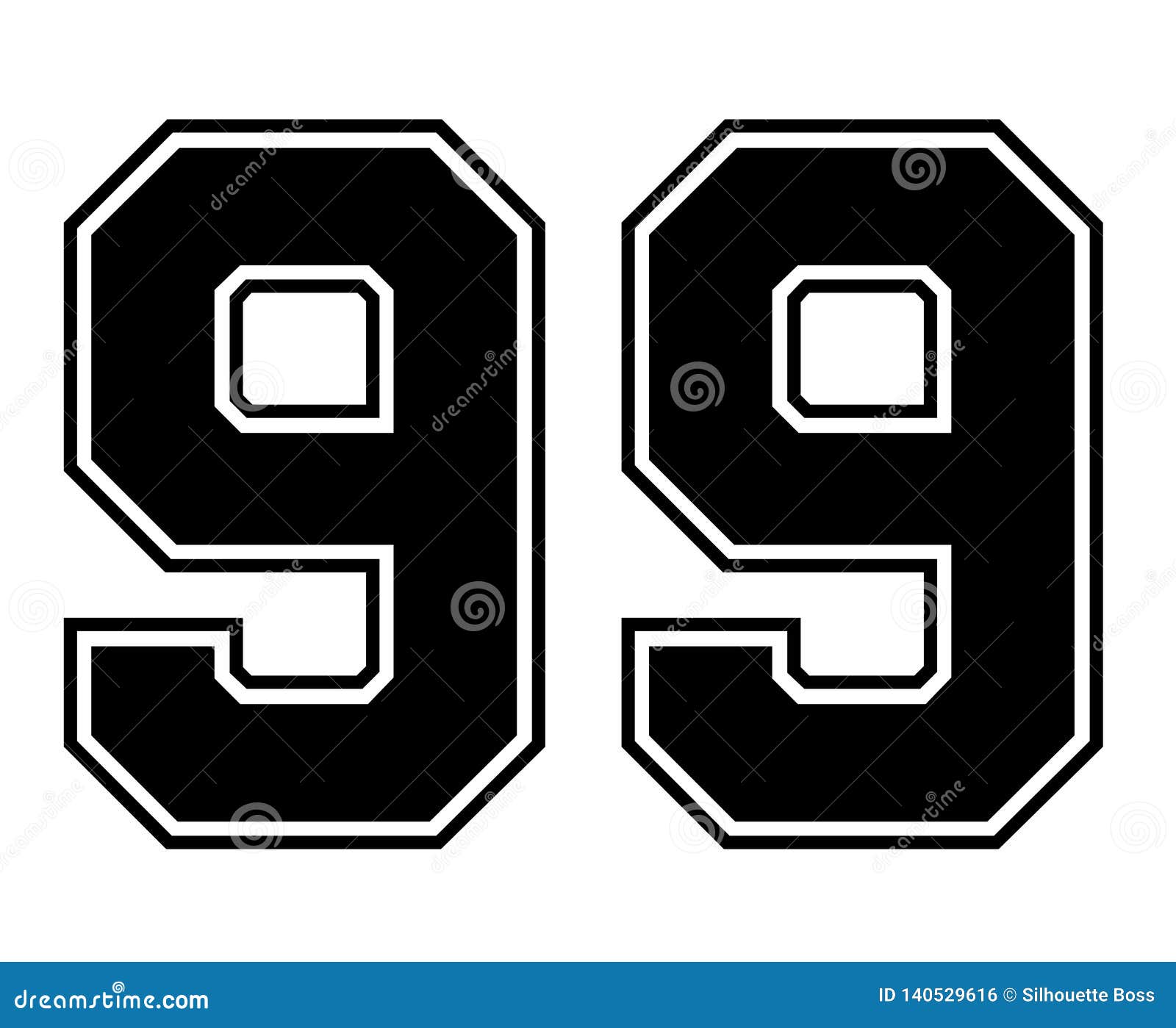 99 football jersey