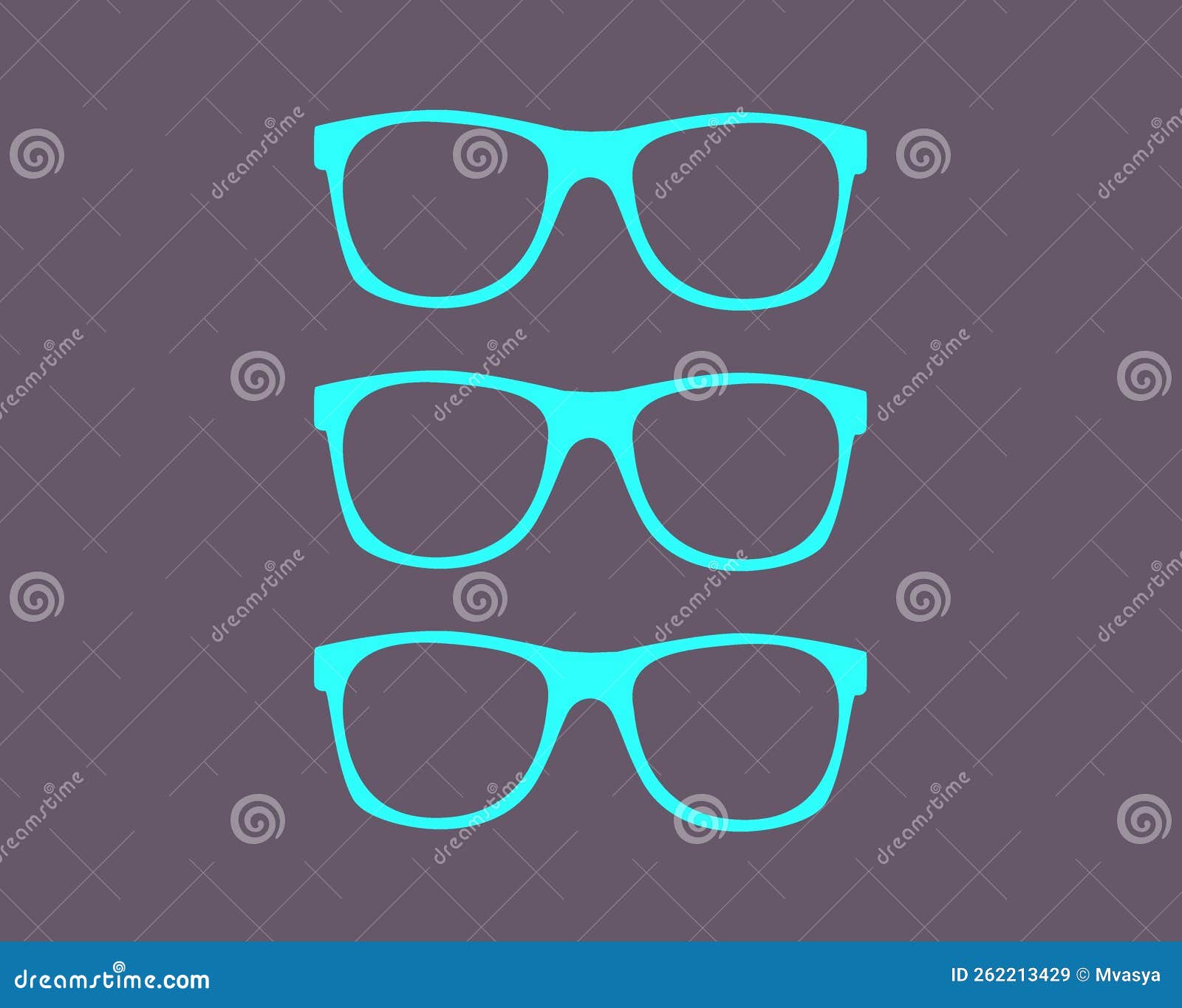 Classic Vintage Sunglasses Realistic Isolated Vector Illustration