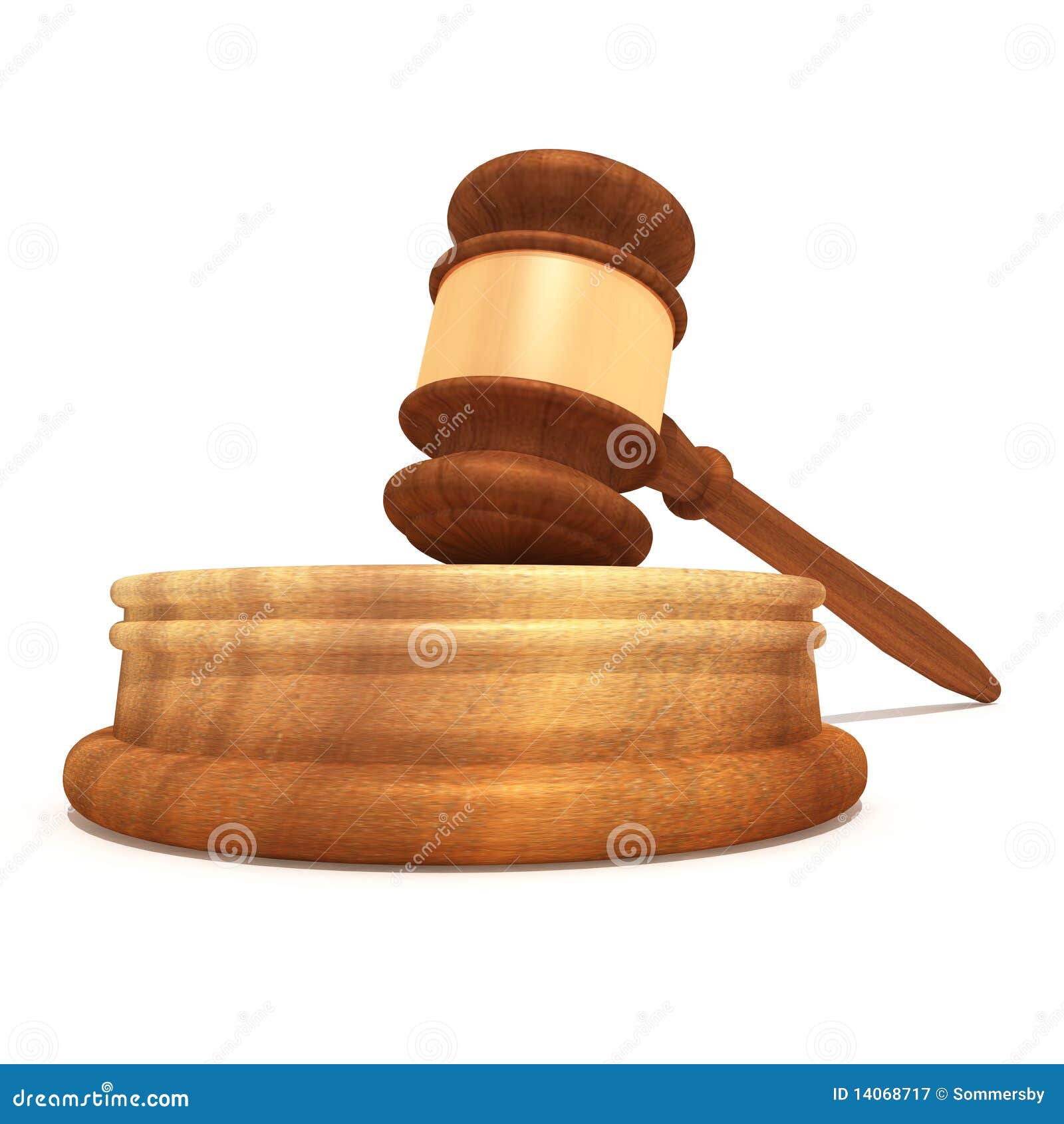 Classic Wooden Judge S Gavel Stock Illustration Illustration of icon