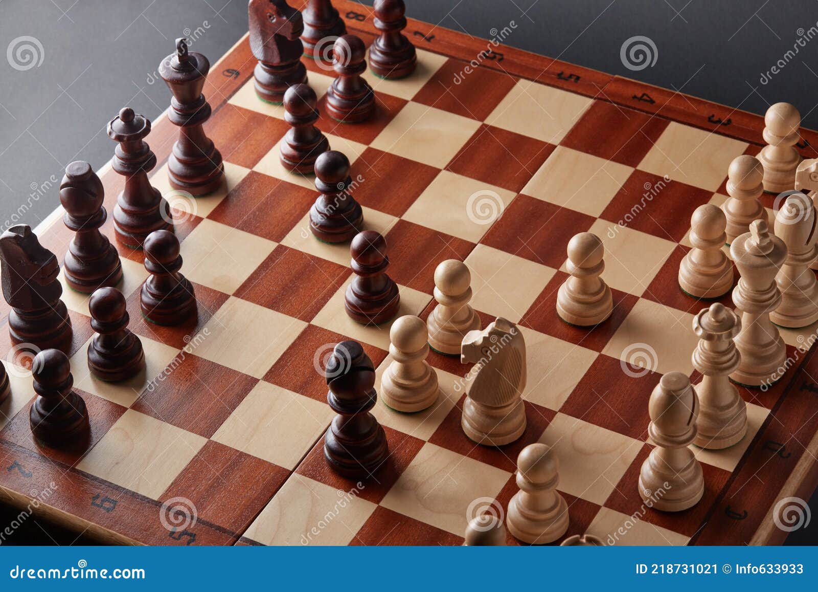 Game Of Chess Queens Gambit Opening Stock Photo - Download Image Now -  Chess, Beginnings, Opening - iStock