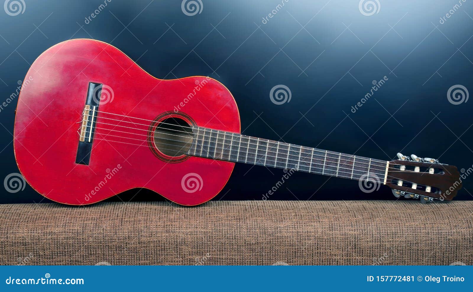 Classical Acoustic Guitar Closeup Stock Image Image of musician