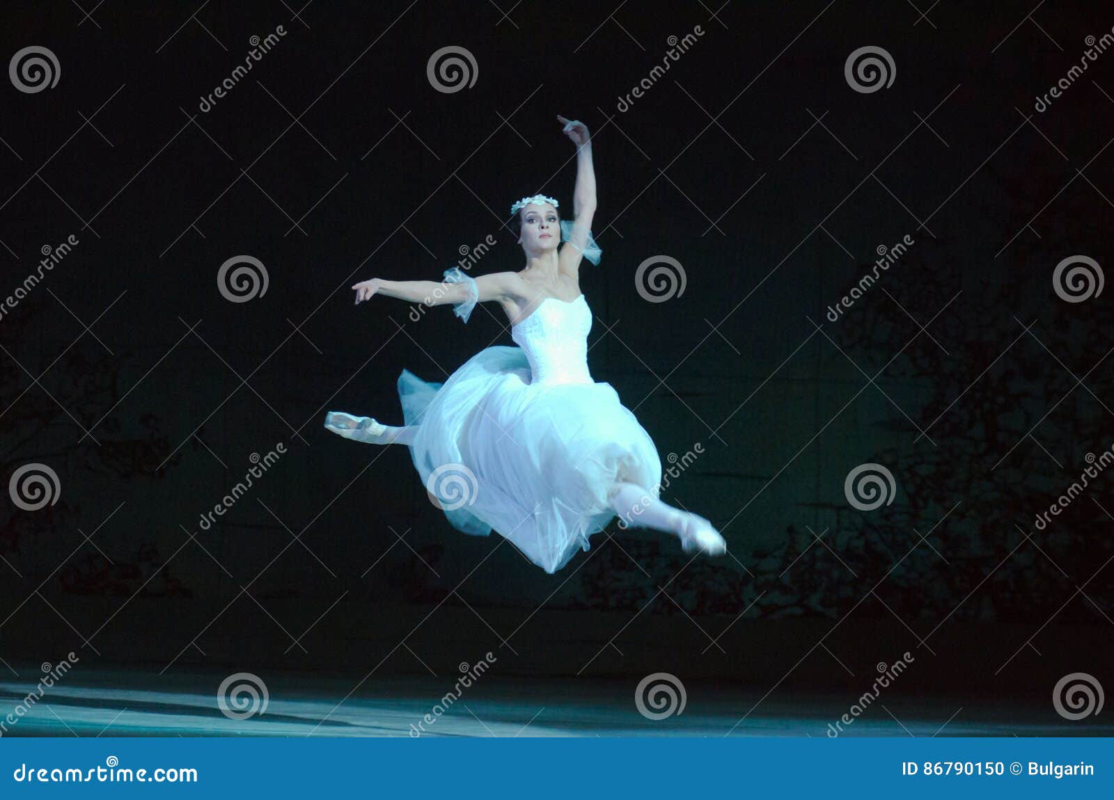 Classical ballet Giselle editorial image. Image of dynamics - 86790150