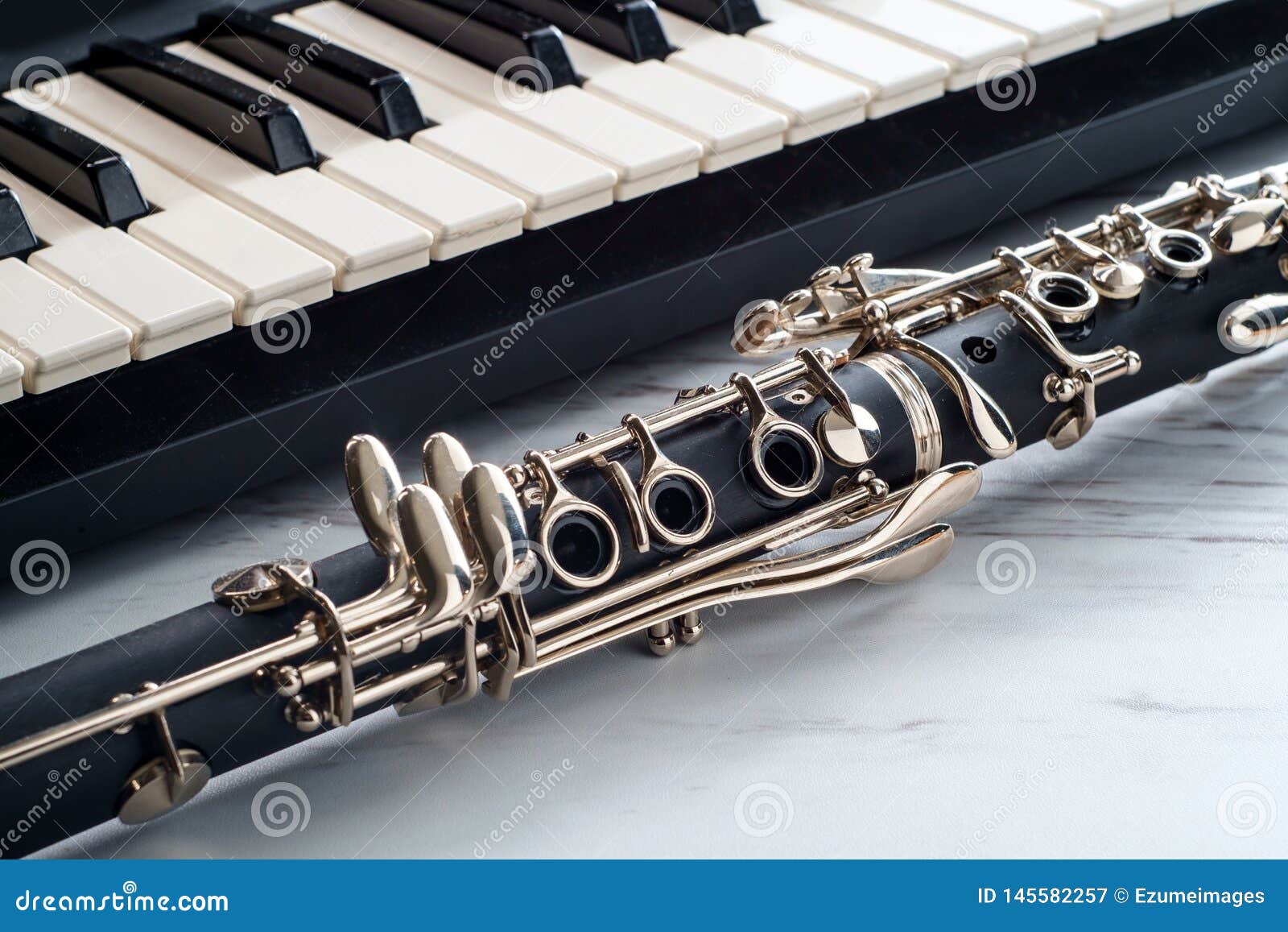 Classical Piano Keyboard Stock Image Image of