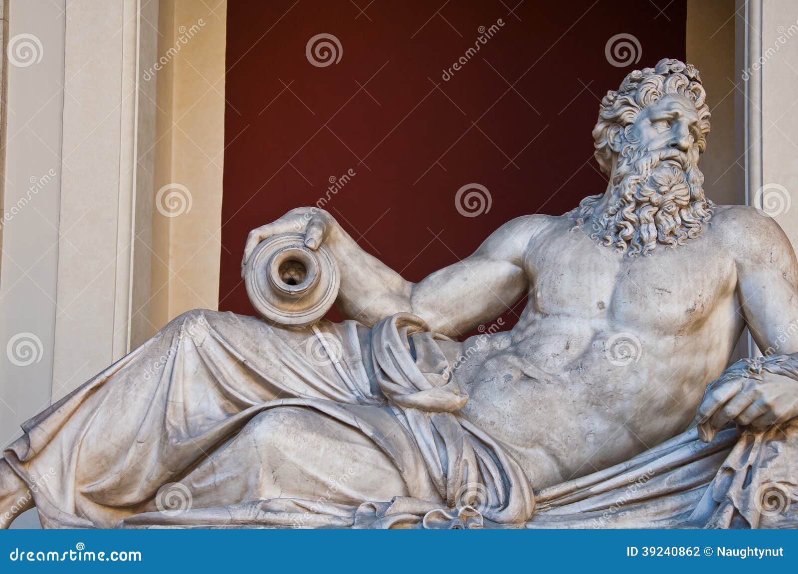 Classical Greek Marble Sculpture Editorial Photography - Image of naked