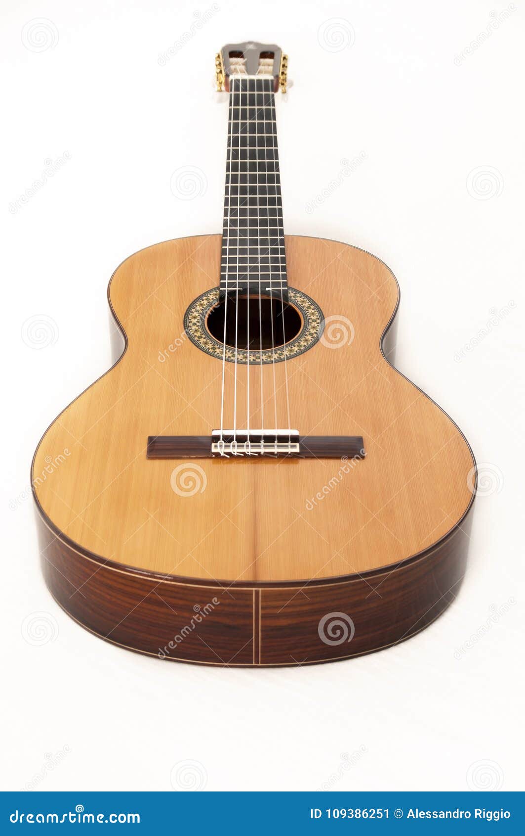 Classical spanish guitar. stock image. Image of music 109386251