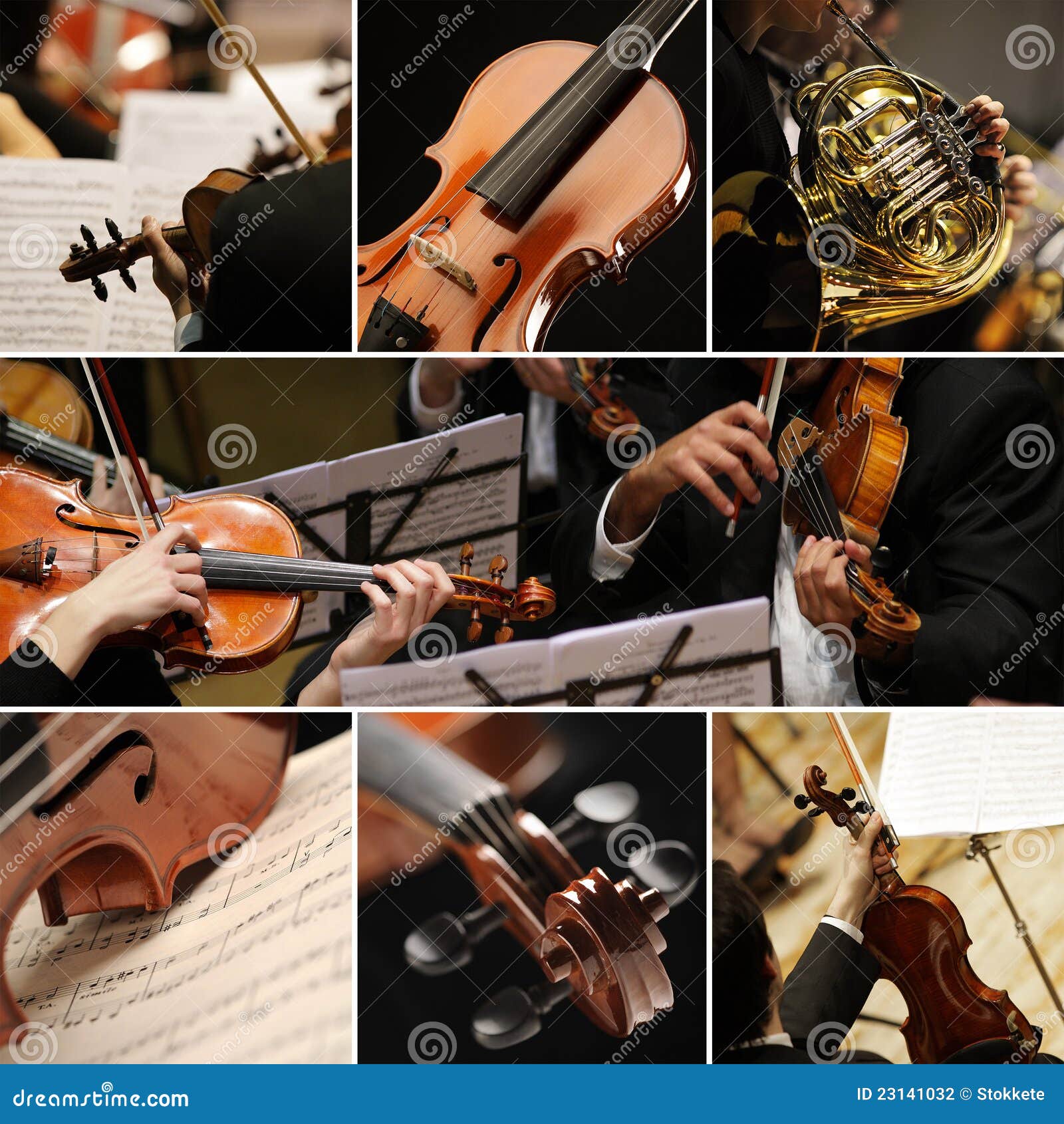 classical music collage