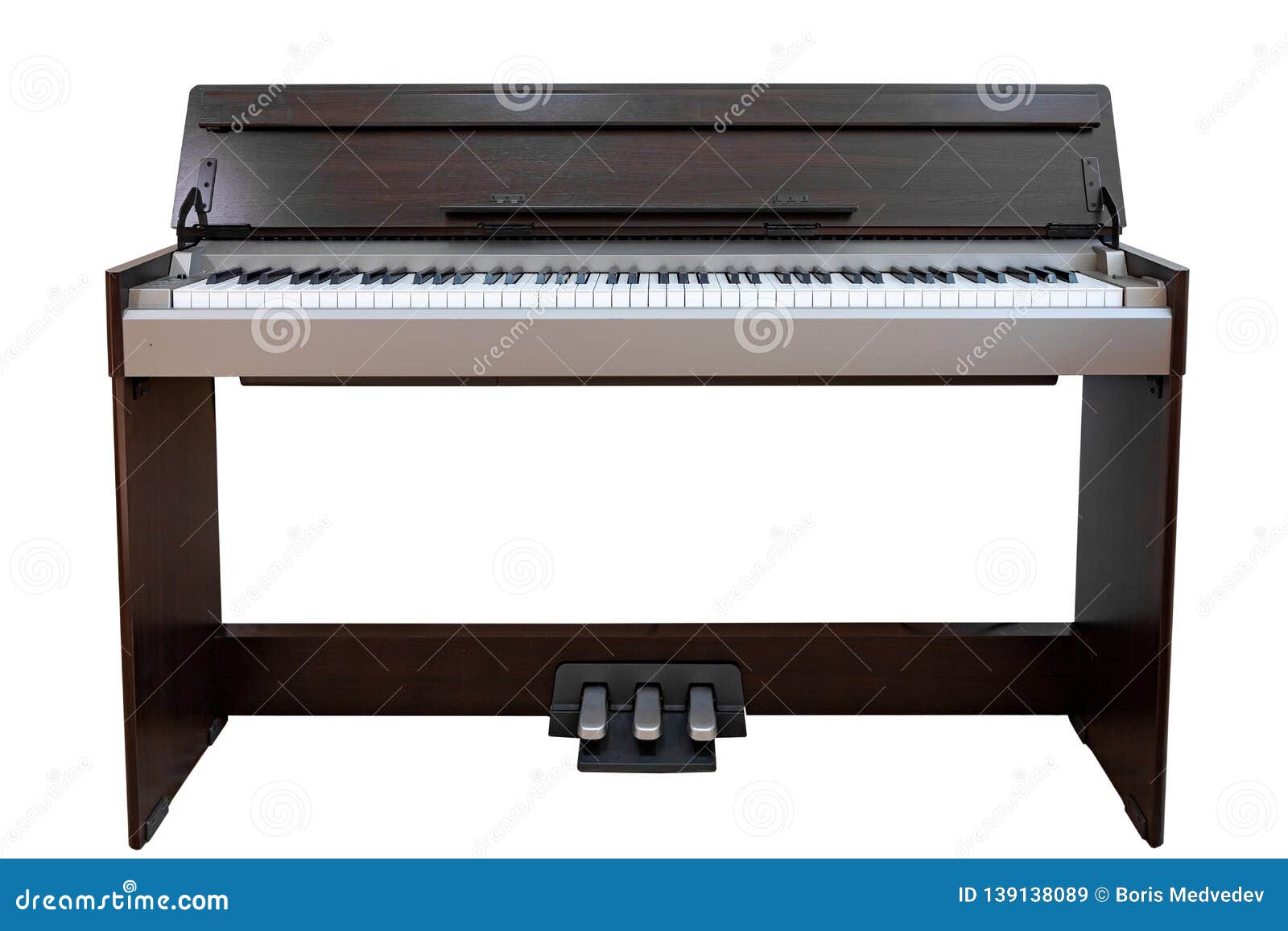 Classical Musical Instrument Electric Piano Stock Image Image of