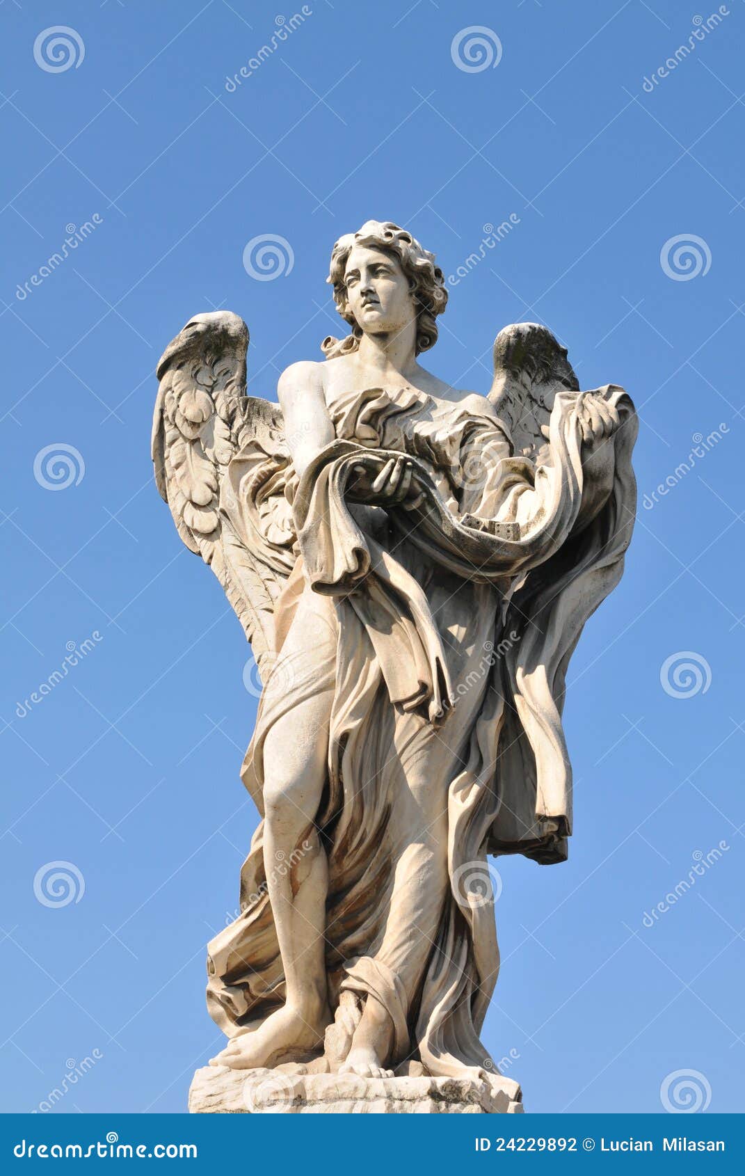 Classicism stock photo. Image of details, blue, architecture - 24229892