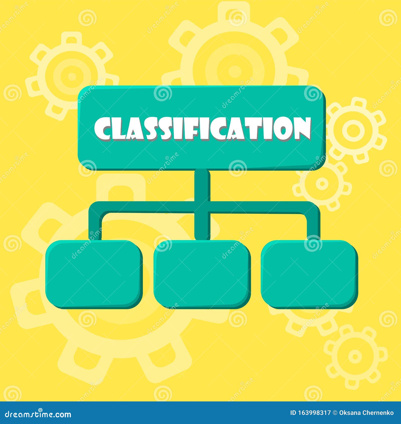 Classification, Data Analysis, Data Management Icon Stock Vector ...