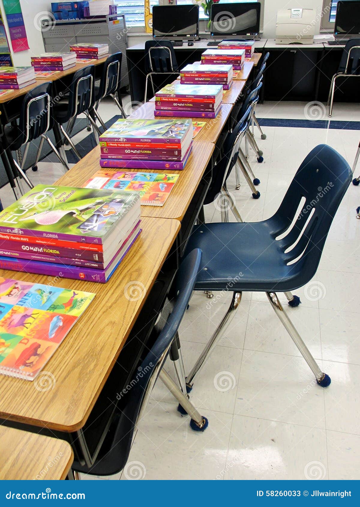 Classroom chair editorial stock photo. Image of classroom 58260033