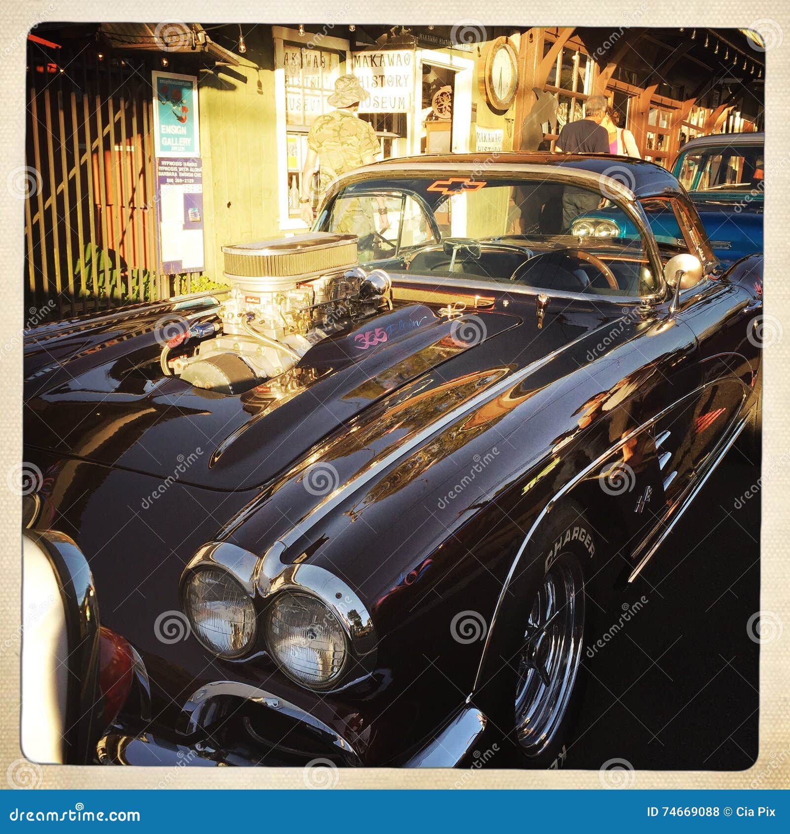 Classic Car Show, Maui, Hawaii Editorial Stock Photo - Image of cars