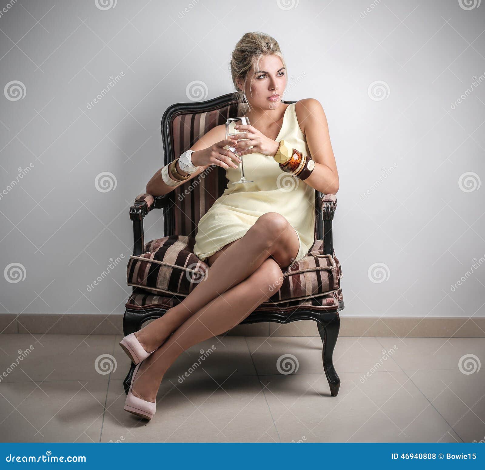 Classy Woman Stock Photo Image 46940808