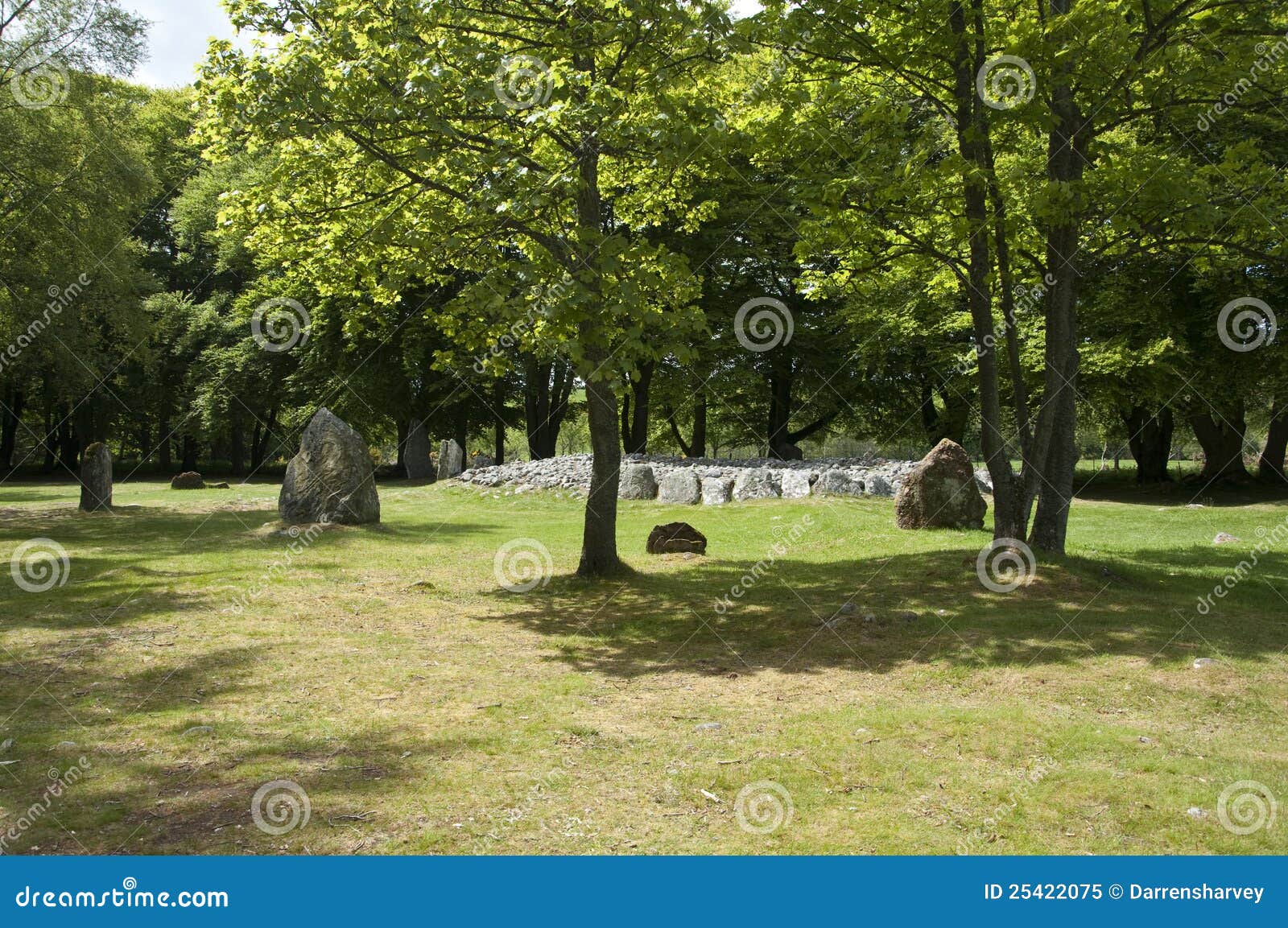 Clava Cairns in Scotland Bronze Age Stock Image Image of peaceful