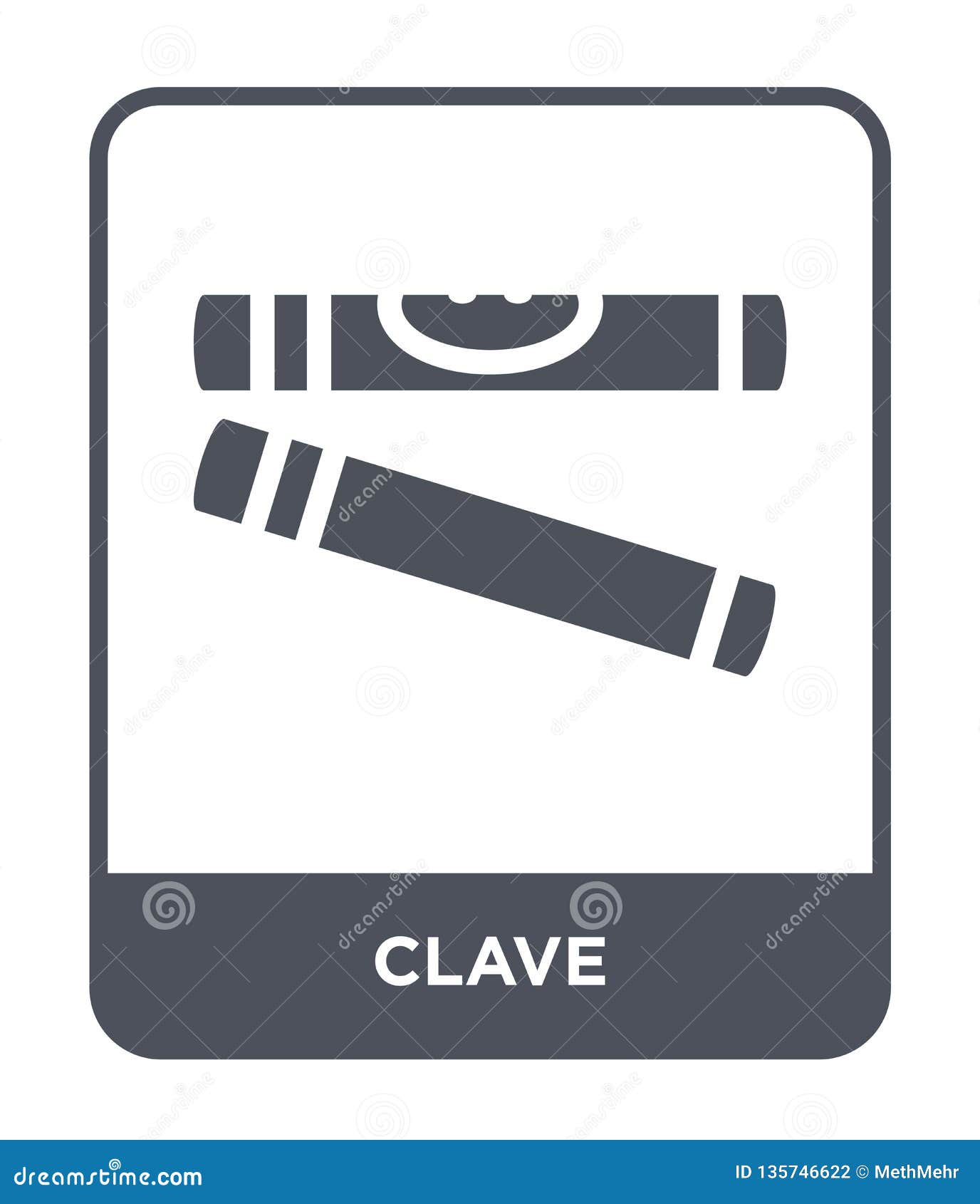 clave icon in trendy  style. clave icon  on white background. clave  icon simple and modern flat  for