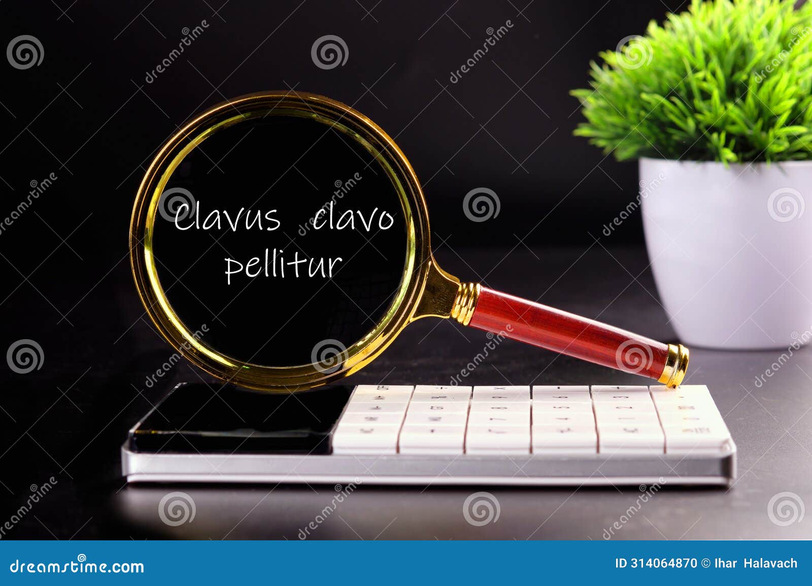 clavus clavo pellitur. the ancient greek expression translates as,