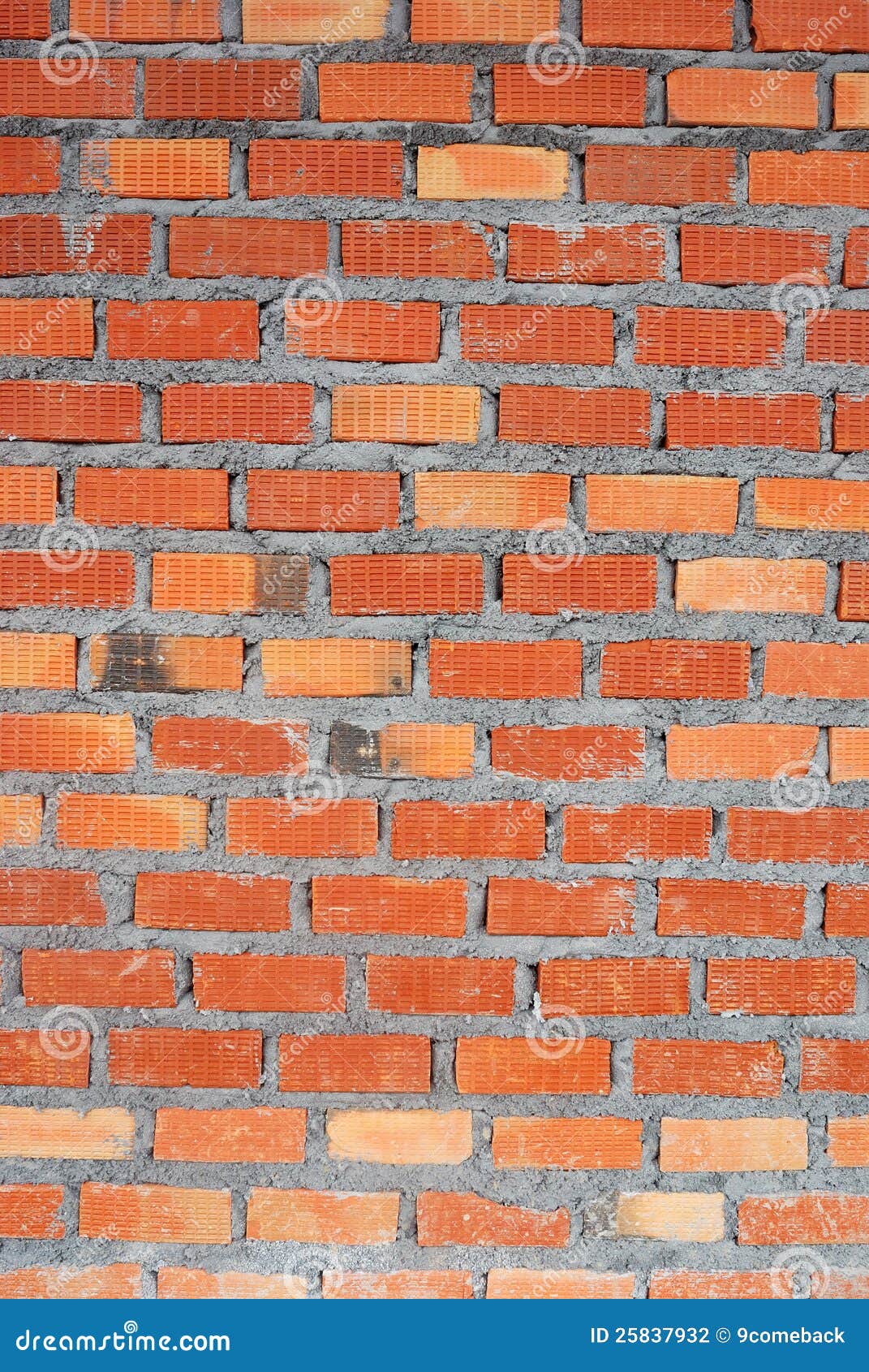 Clay brick wall stock photo. Image of background, aged 25837932
