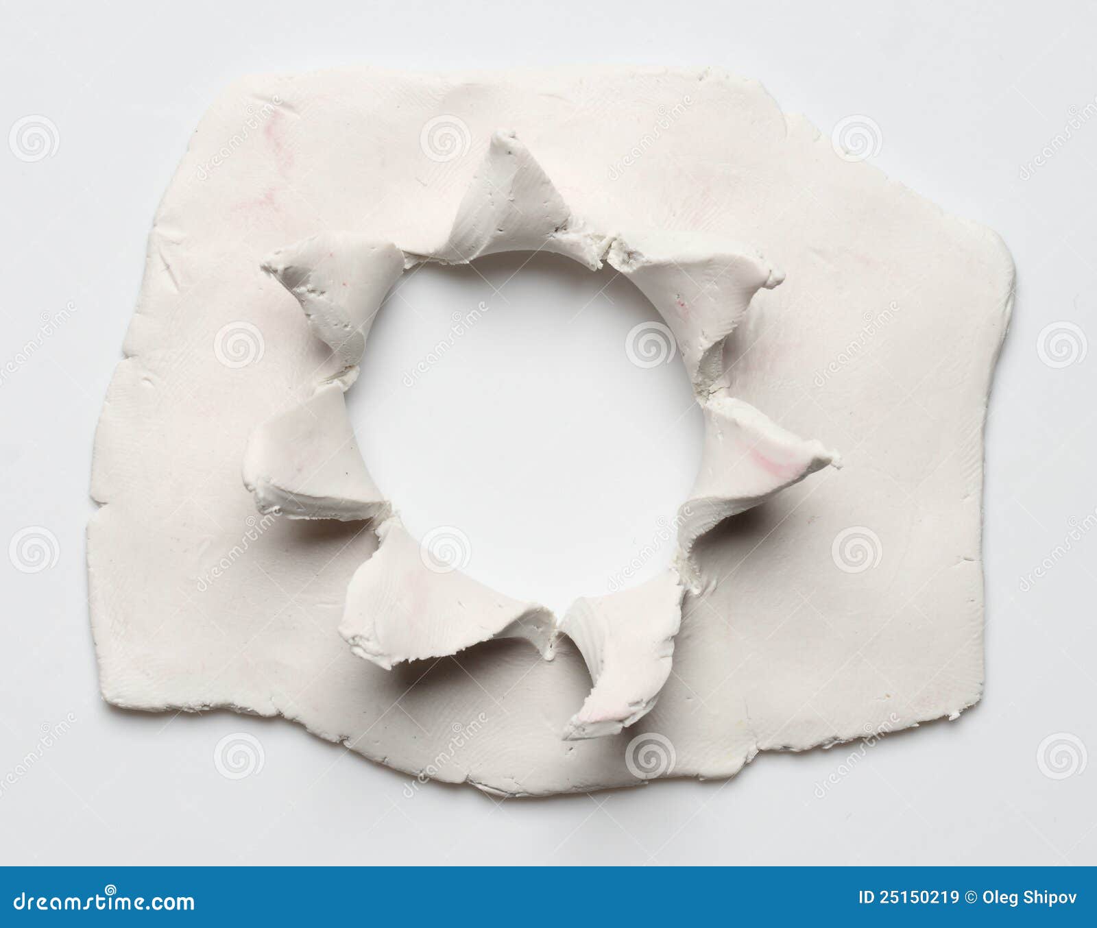 Clay hole stock image. Image of clay, curl, frame, gash 25150219